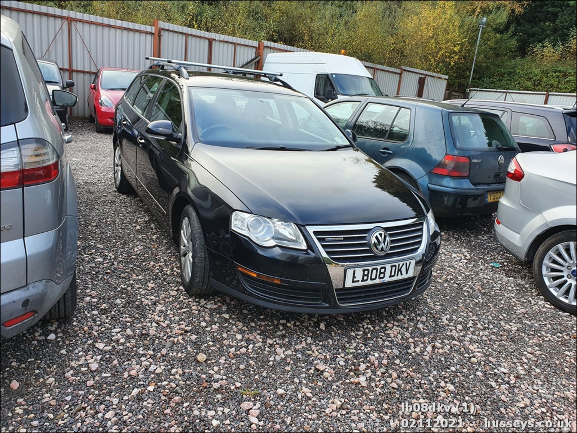 08/08 VOLKSWAGEN PASSAT BLUEMOTION TDI 105 - 1968cc 5dr Estate (Black, 156k) - Image 2 of 16