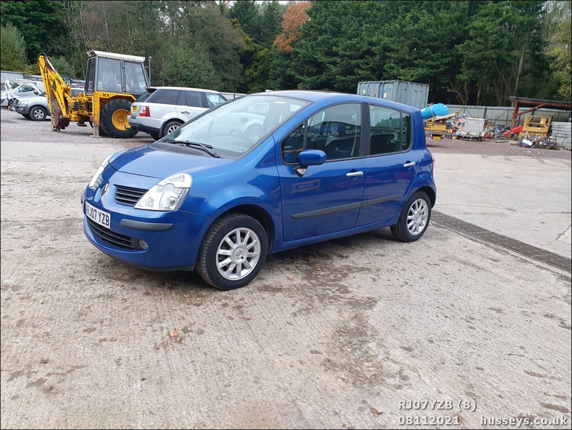 07/07 RENAULT MODUS DYNAMIQUE DCI 86 E4 - 1461cc 5dr Hatchback (Blue, 23k) - Image 8 of 14