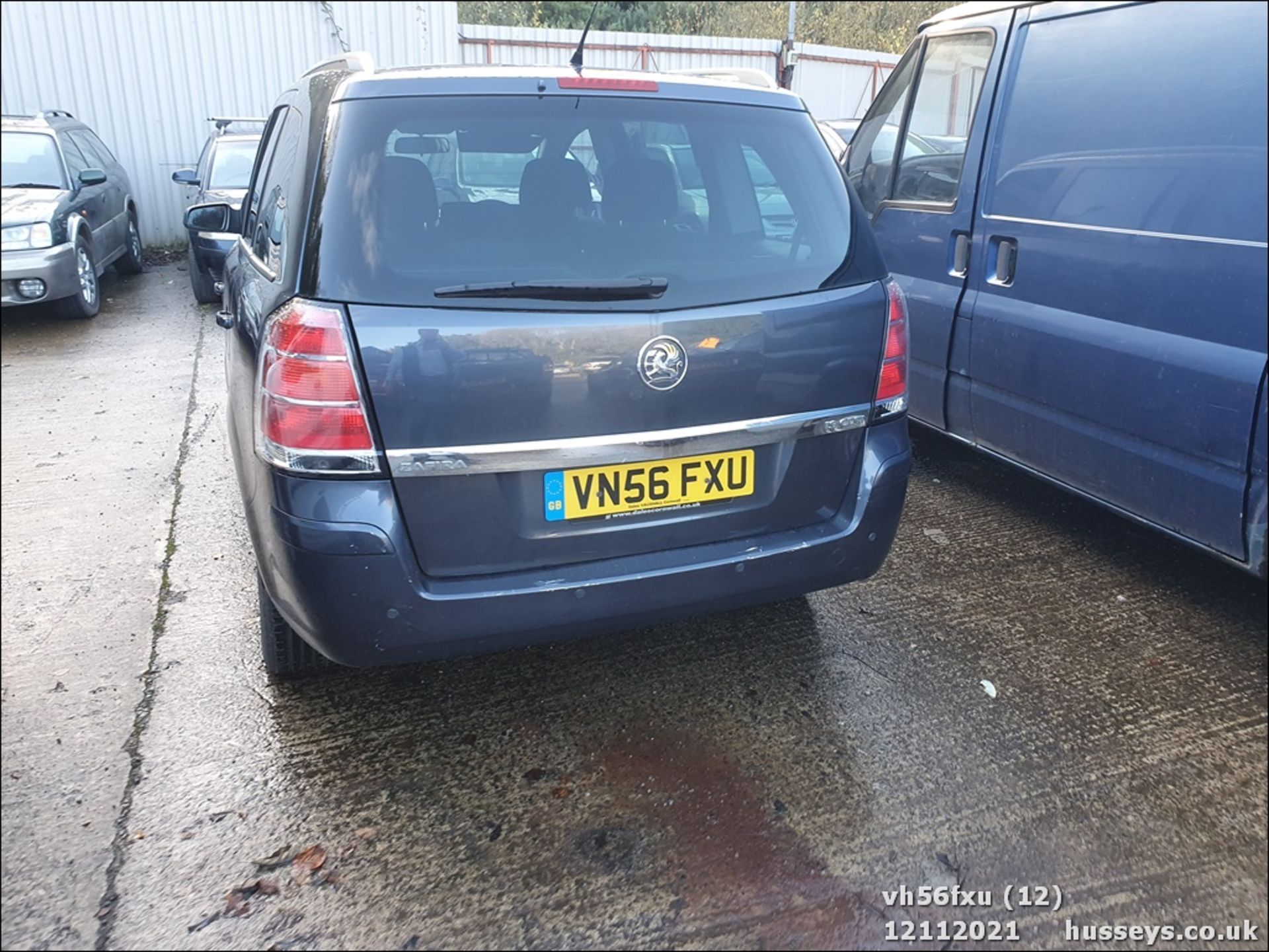 06/56 VAUXHALL ZAFIRA ENERGY CDTI - 1910cc 5dr MPV (Blue, 126k) - Image 12 of 26