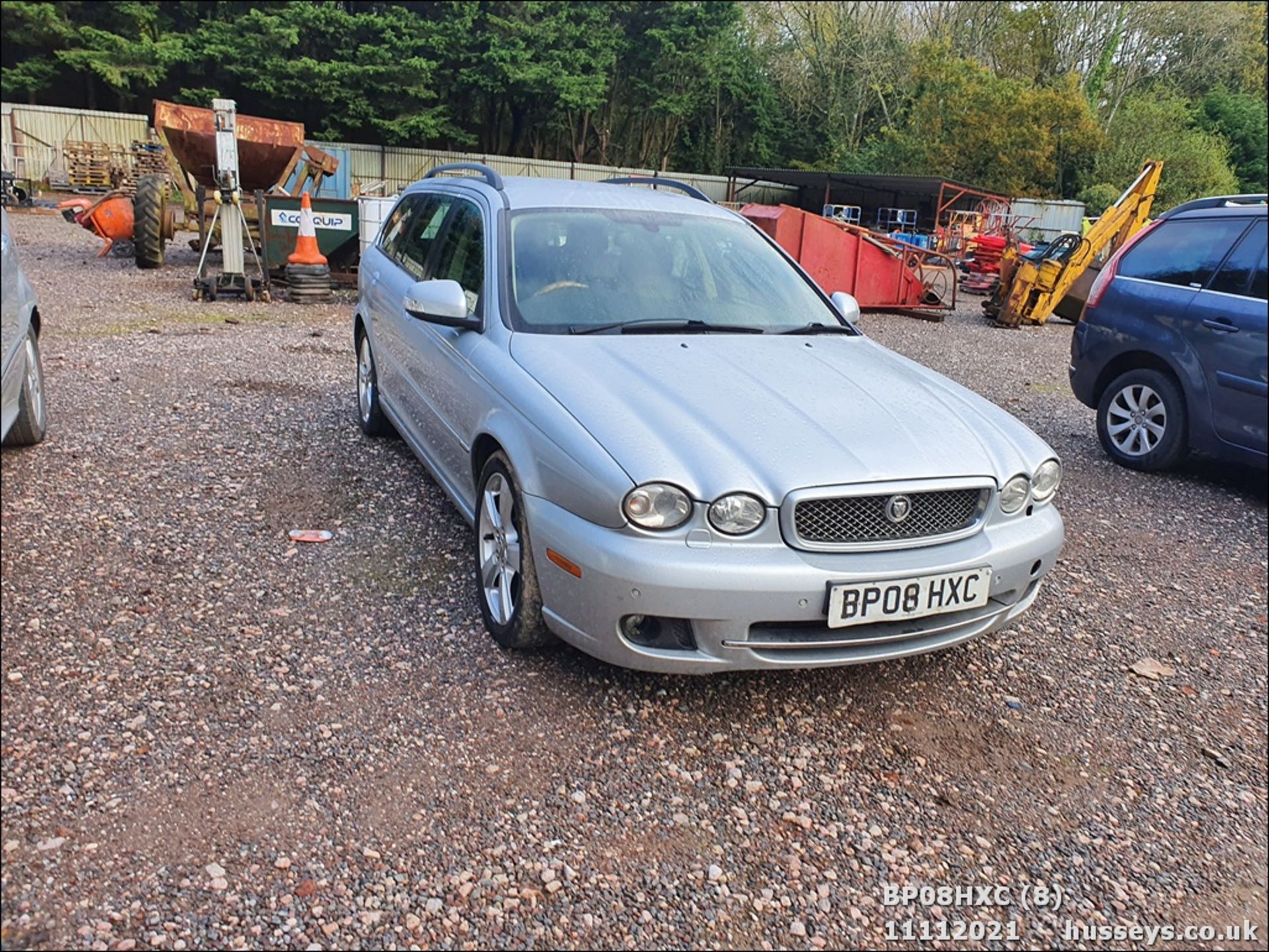 08/08 JAGUAR X-TYPE SOVEREIGN AUTO - 2198cc 5dr Estate (Silver, 190k) - Image 8 of 27