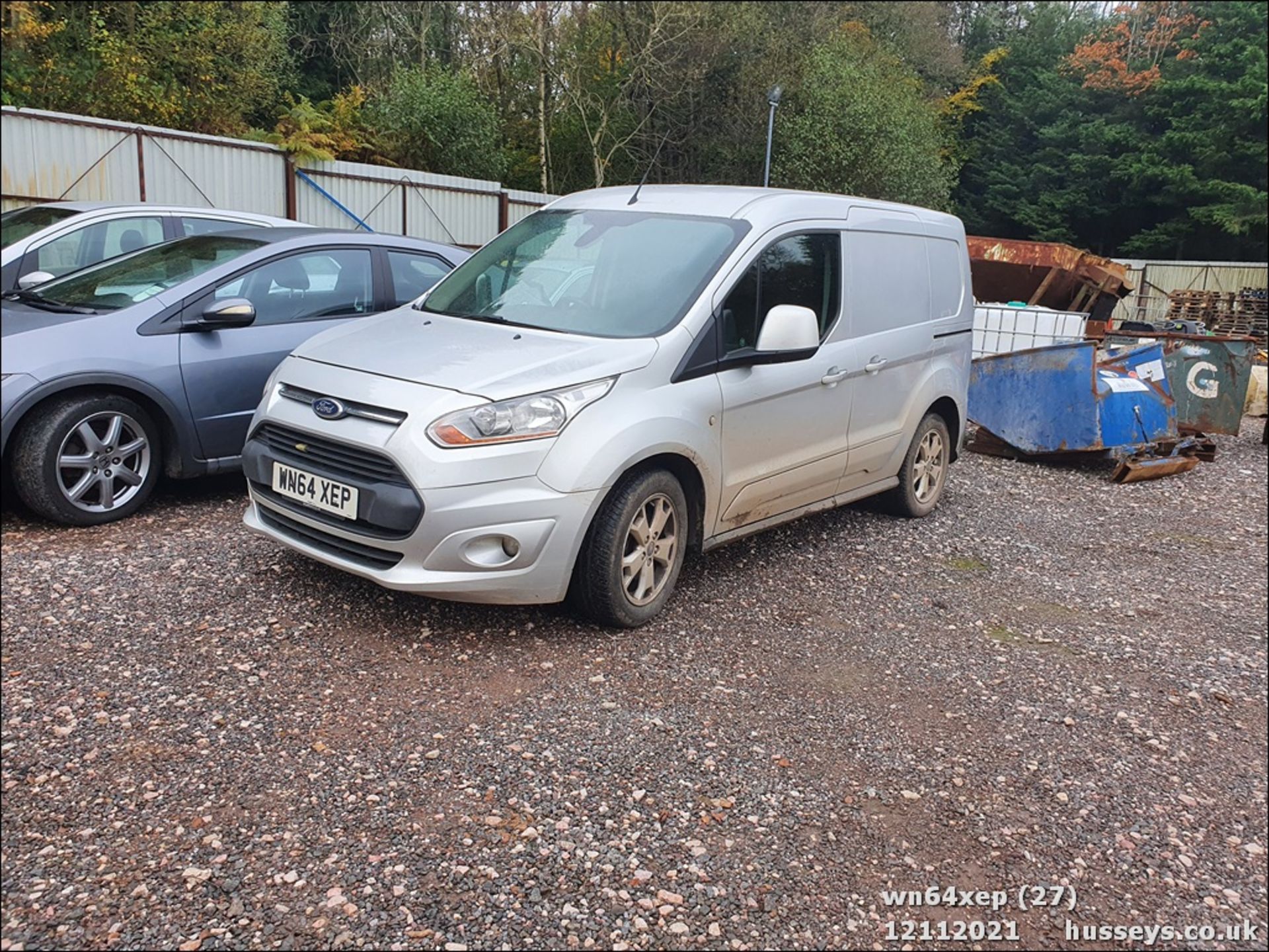 14/64 FORD TRANSIT CONNECT 200 LIMIT - 1560cc 5dr Van (Silver, 82k) - Image 27 of 27
