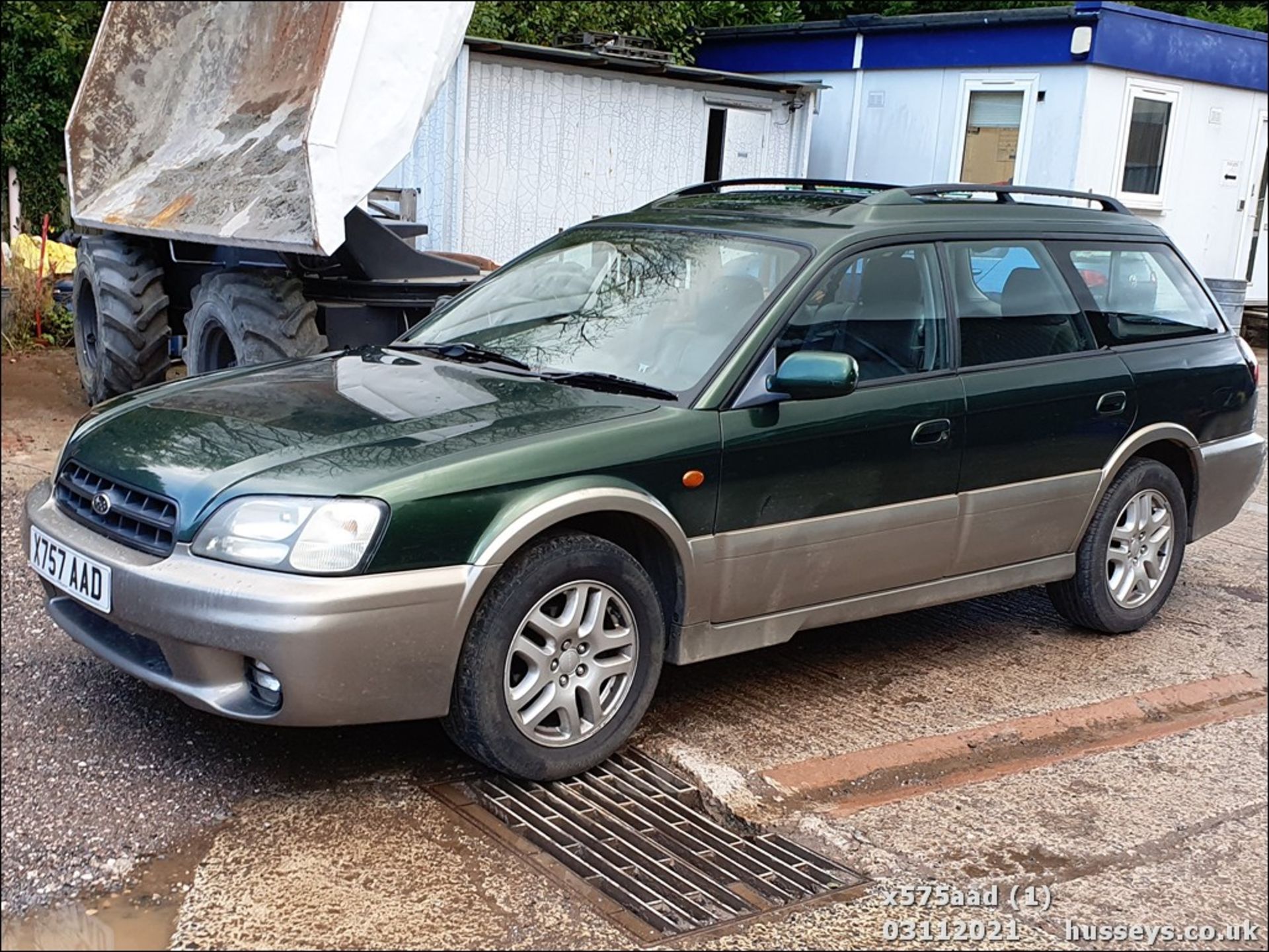 2000 SUBARU LEGACY OUTBACK AWD AUTO - 2457cc 5dr Estate (Green/grey, 93k)