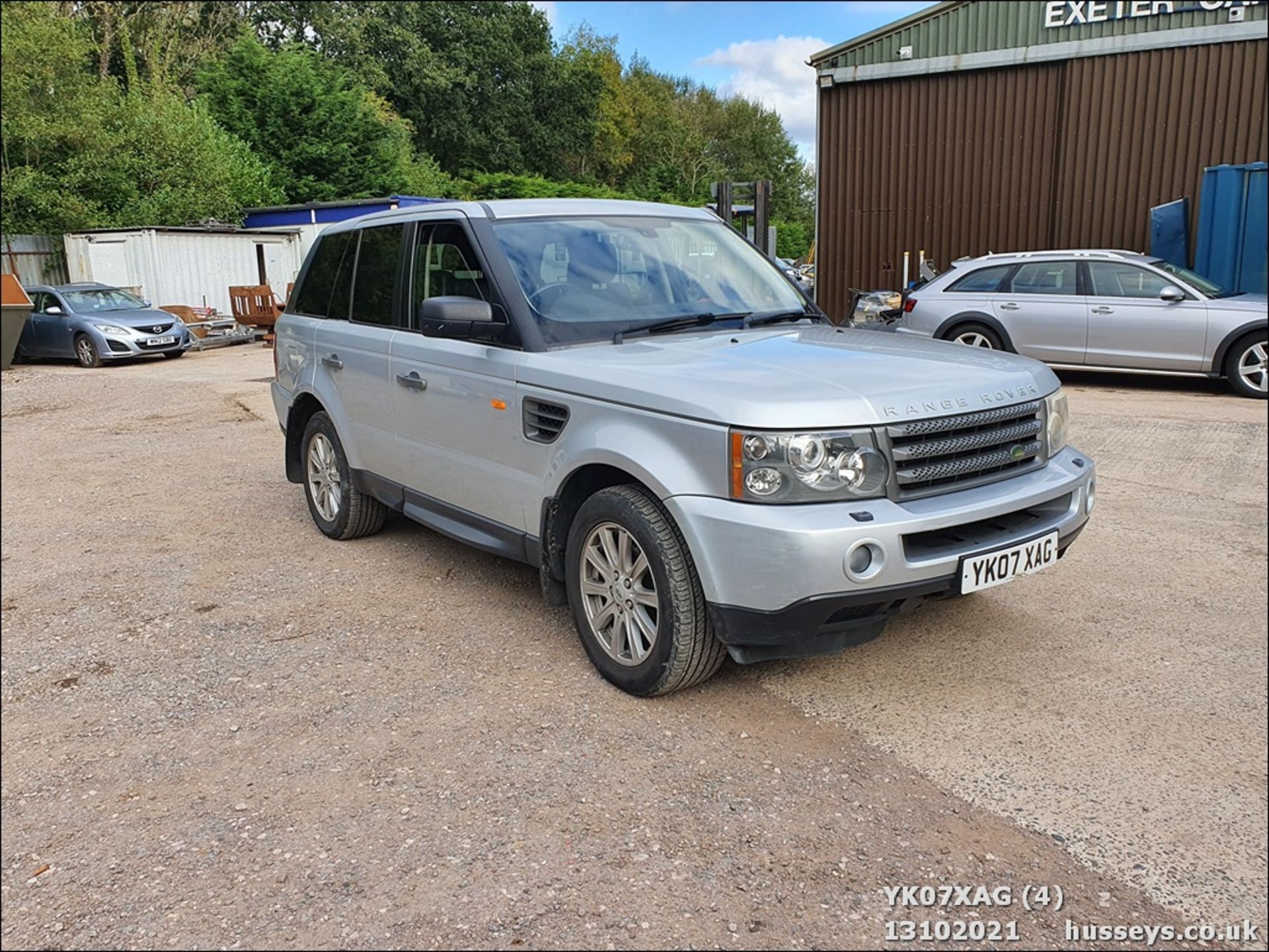 07/07 LAND ROVER RANGE ROVER SP SE TDV6 A - 2720cc 5dr Estate (Silver, 100k) - Image 4 of 27