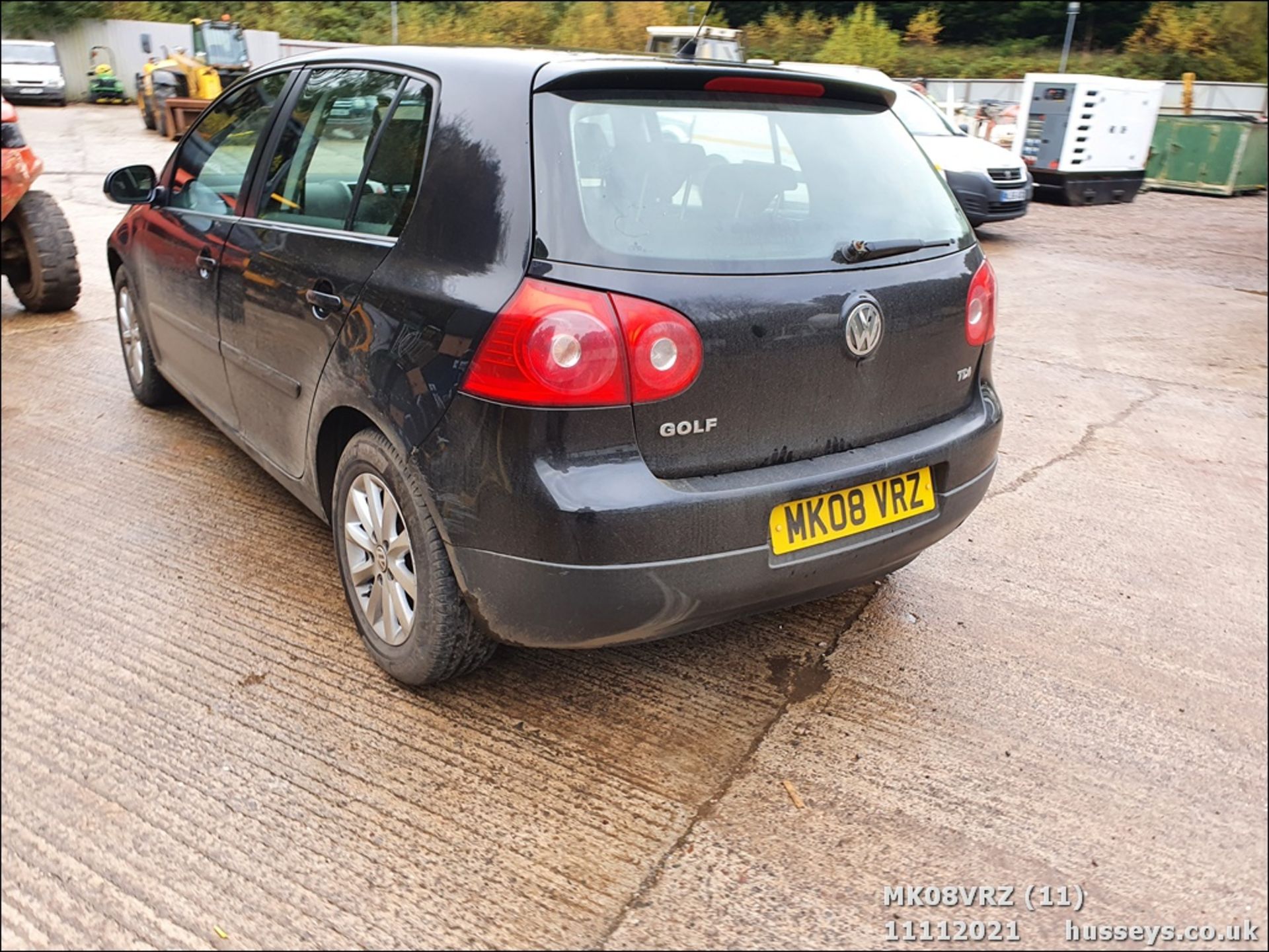 08/08 VOLKSWAGEN GOLF MATCH TDI 105 - 1896cc 5dr Hatchback (Black, 154k) - Image 11 of 24