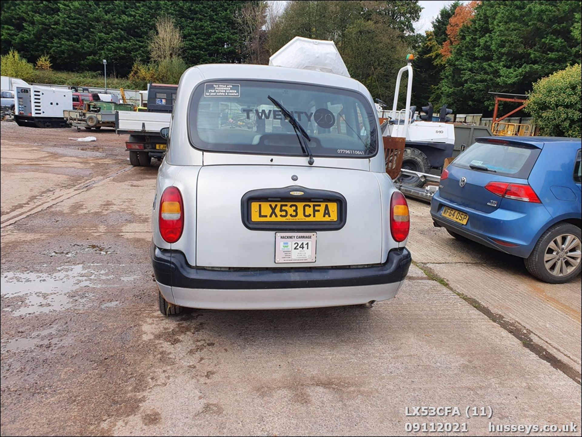 04/53 LONDON TAXIS INT TXII SILVER AUTO - 2402cc (Silver, 112k) - Image 11 of 20