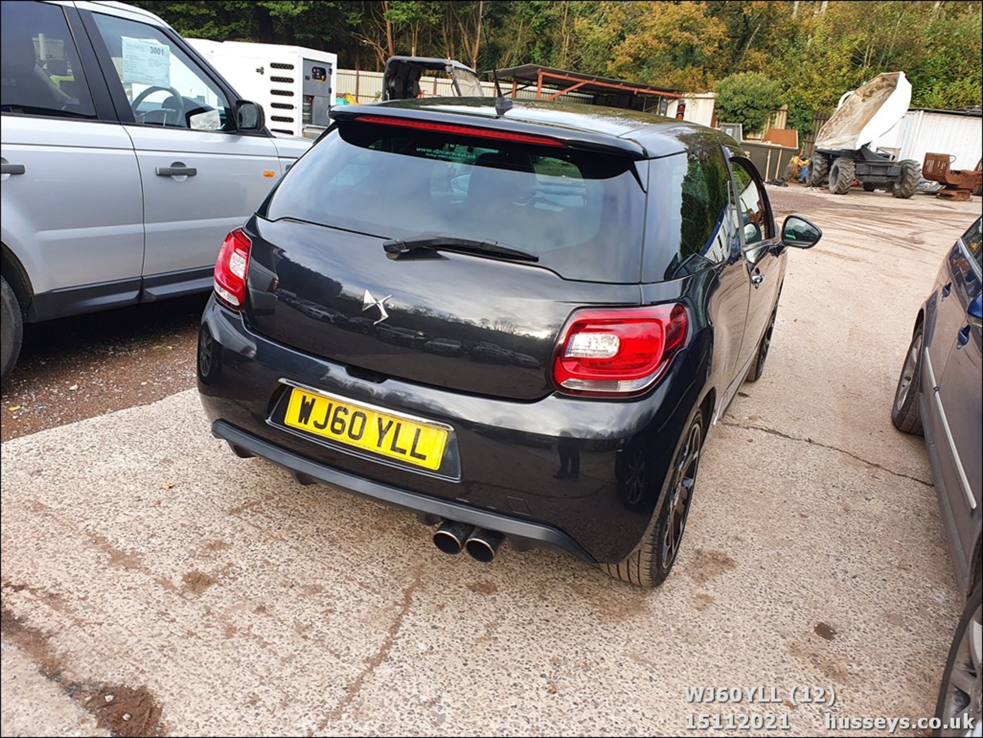 10/60 CITROEN DS3 DSPORT - 1598cc 3dr Hatchback (Black, 89k) - Image 12 of 22