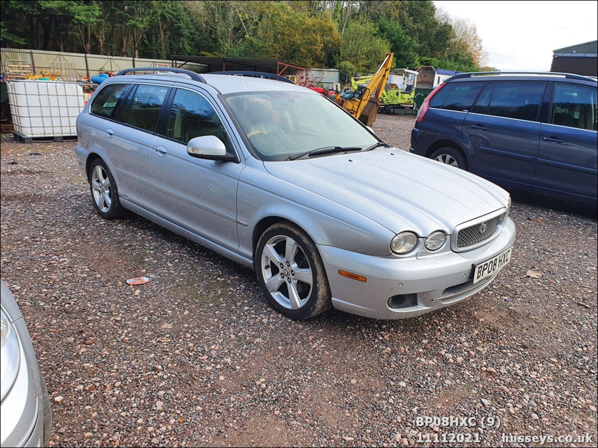 08/08 JAGUAR X-TYPE SOVEREIGN AUTO - 2198cc 5dr Estate (Silver, 190k) - Image 9 of 27