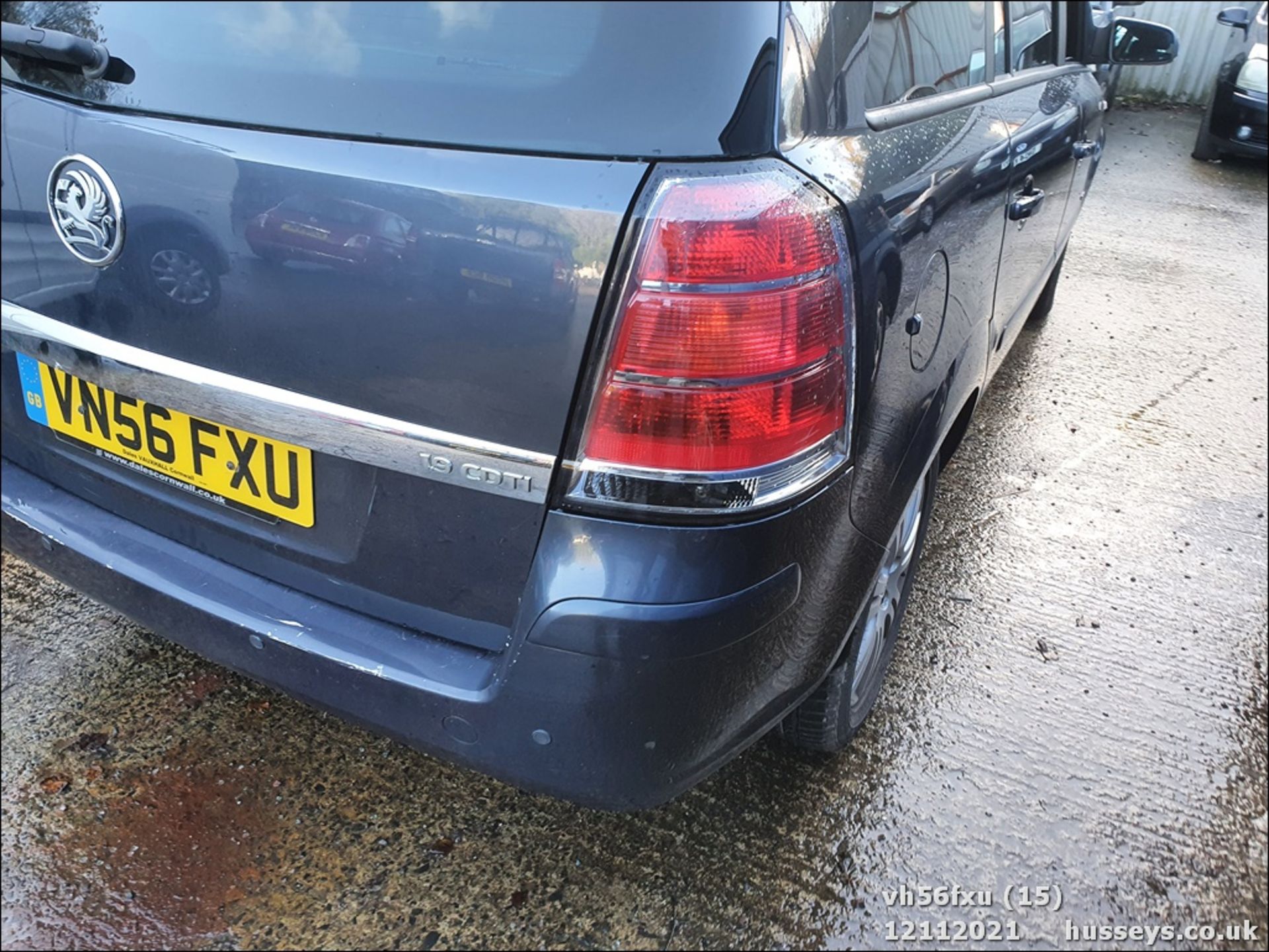 06/56 VAUXHALL ZAFIRA ENERGY CDTI - 1910cc 5dr MPV (Blue, 126k) - Image 15 of 26