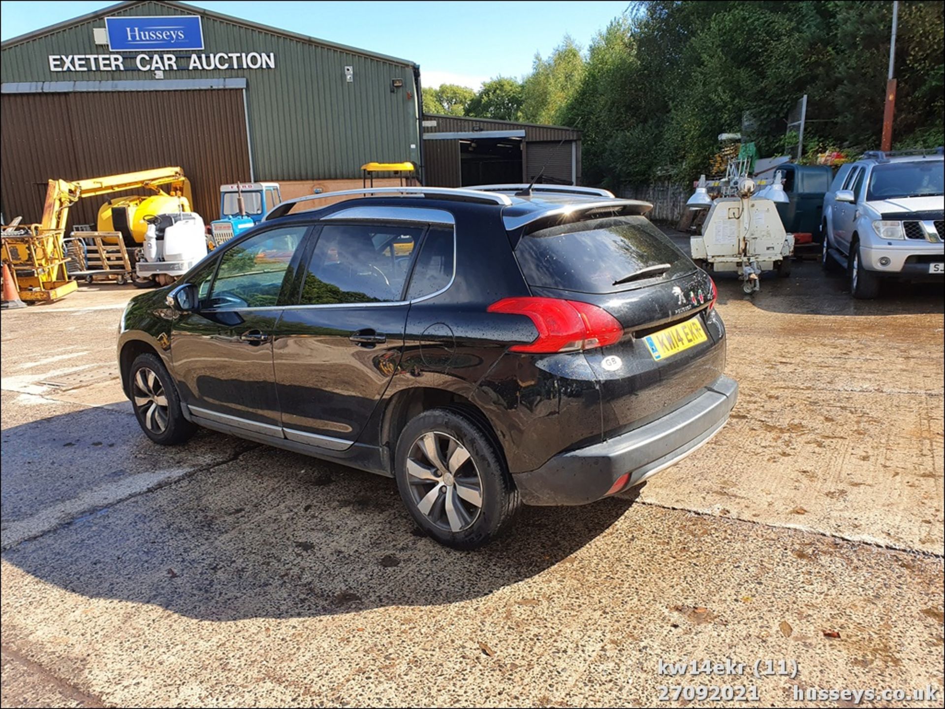 14/14 PEUGEOT 2008 ALLURE E-HDI - 1560cc 5dr Hatchback (Black, 125k) - Image 10 of 19