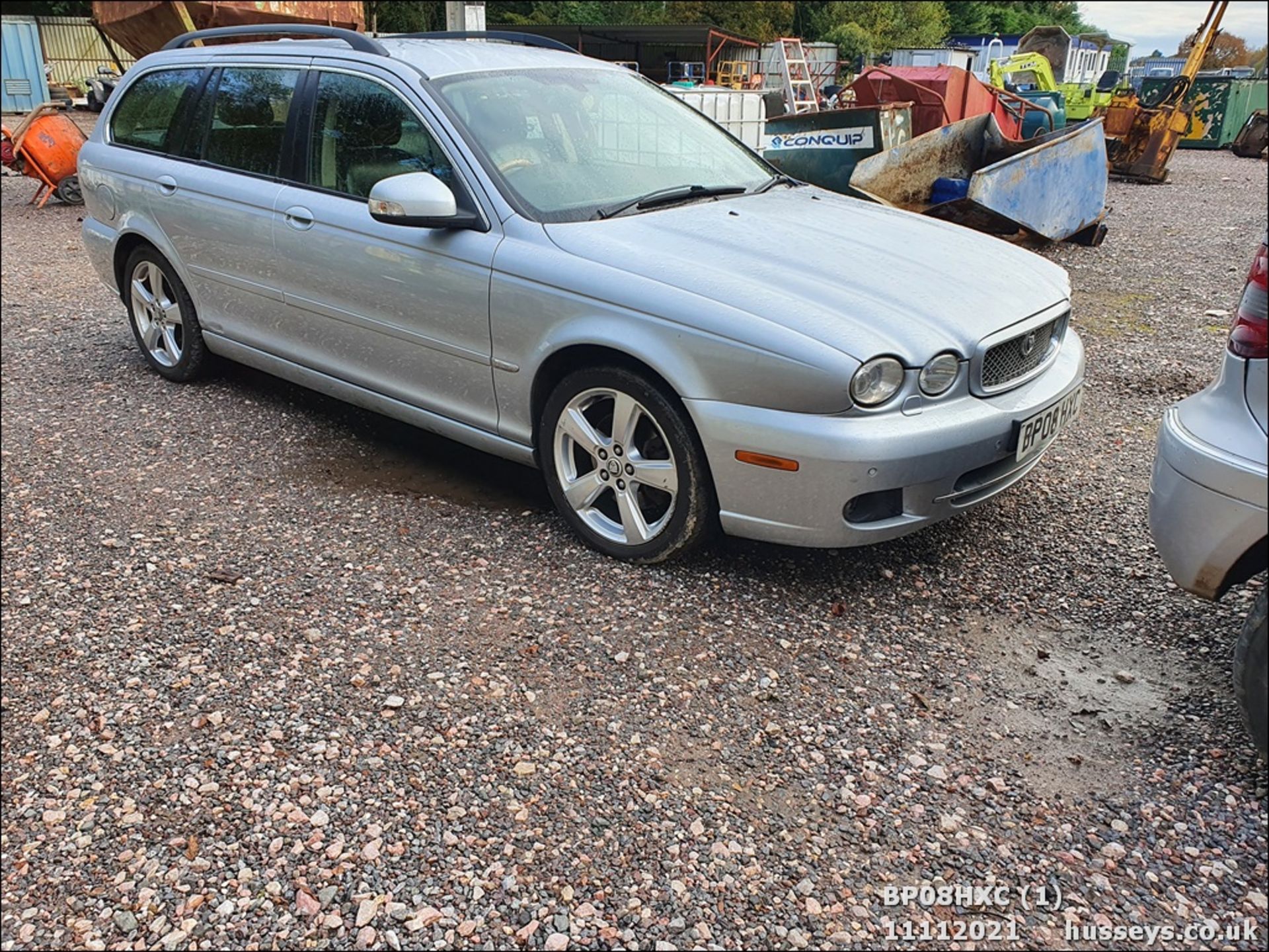 08/08 JAGUAR X-TYPE SOVEREIGN AUTO - 2198cc 5dr Estate (Silver, 190k) - Image 2 of 27