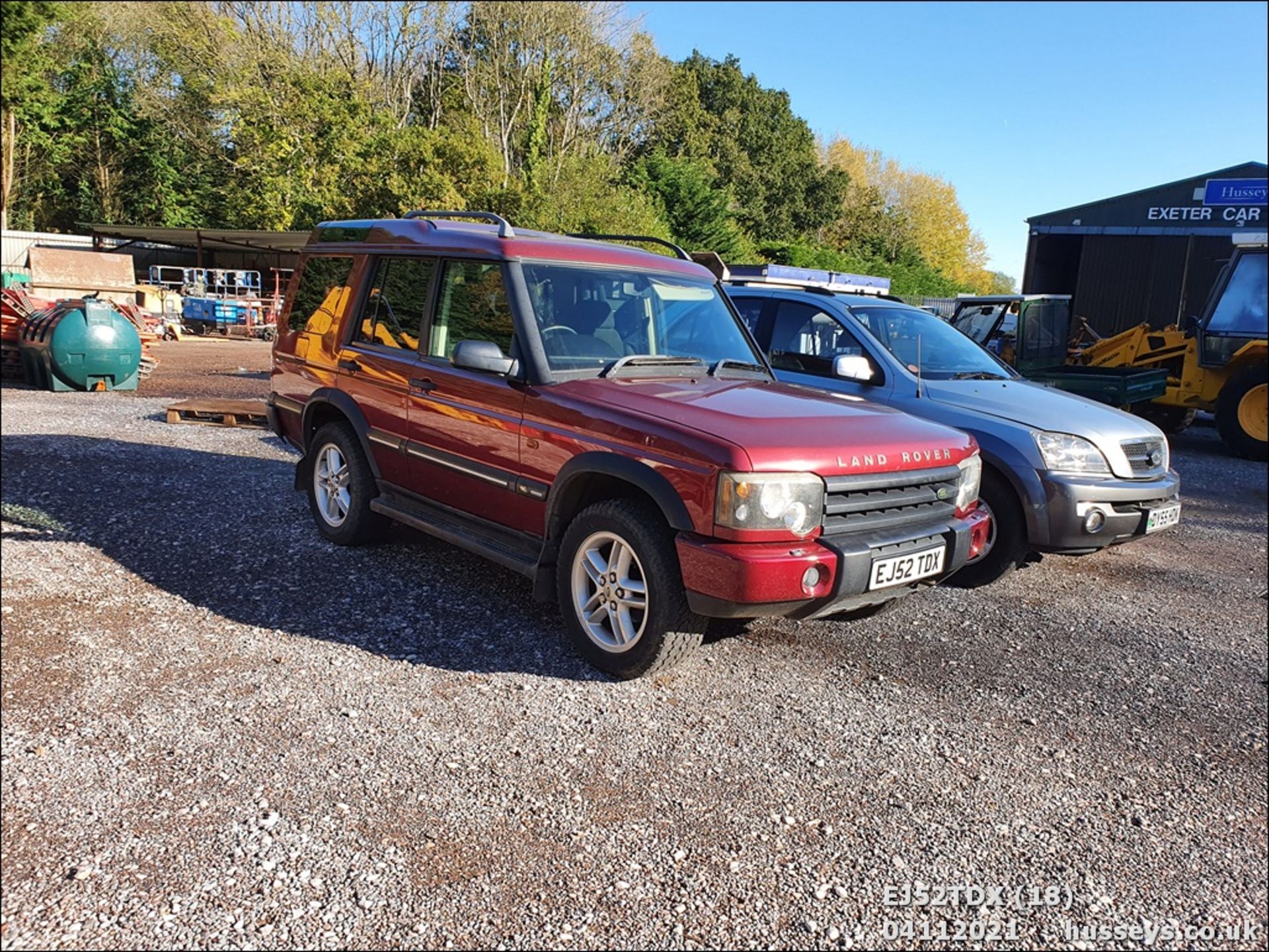 03/52 LAND ROVER DISCOVERY TD5 XS AUTO - 2495cc 5dr Estate (Red, 152k) - Image 18 of 18