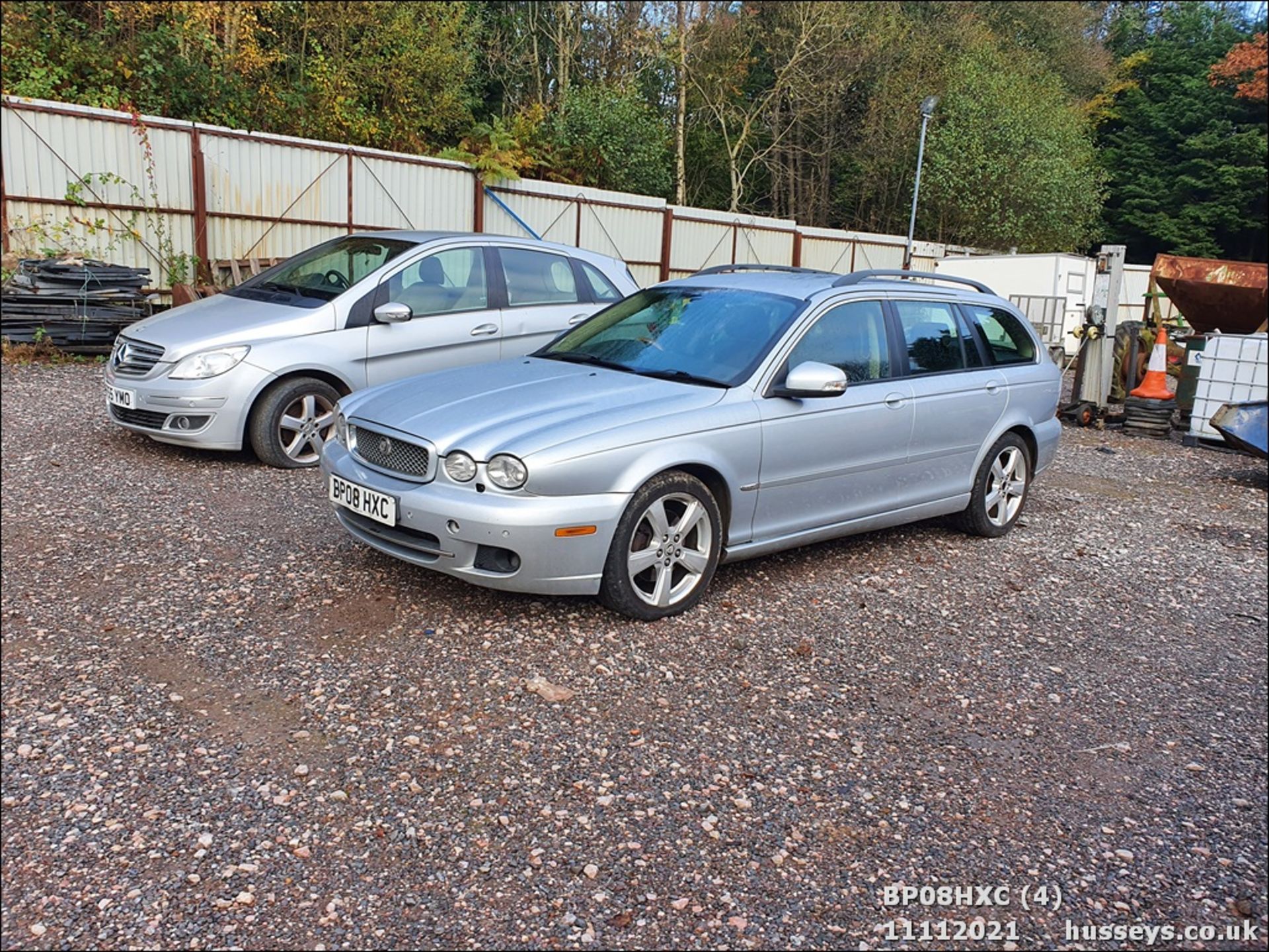 08/08 JAGUAR X-TYPE SOVEREIGN AUTO - 2198cc 5dr Estate (Silver, 190k) - Image 4 of 27