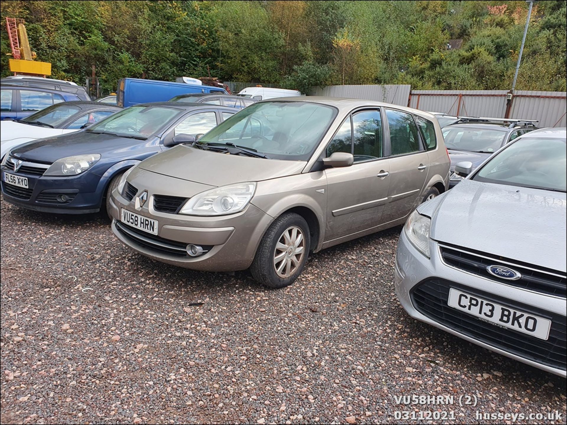 08/58 RENAULT G-SCENIC DYN-7 VVT - 1598cc 5dr MPV (Beige, 106k) - Image 2 of 12