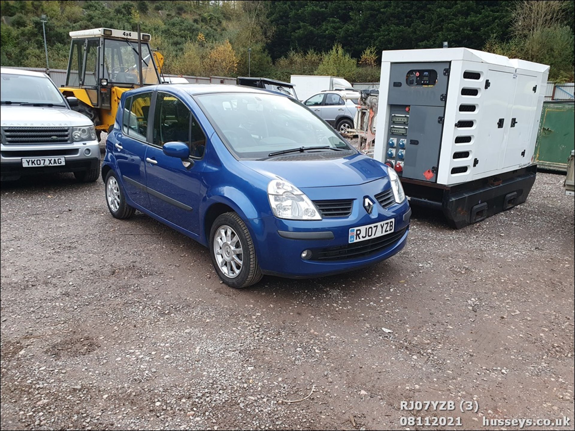 07/07 RENAULT MODUS DYNAMIQUE DCI 86 E4 - 1461cc 5dr Hatchback (Blue, 23k) - Image 3 of 14