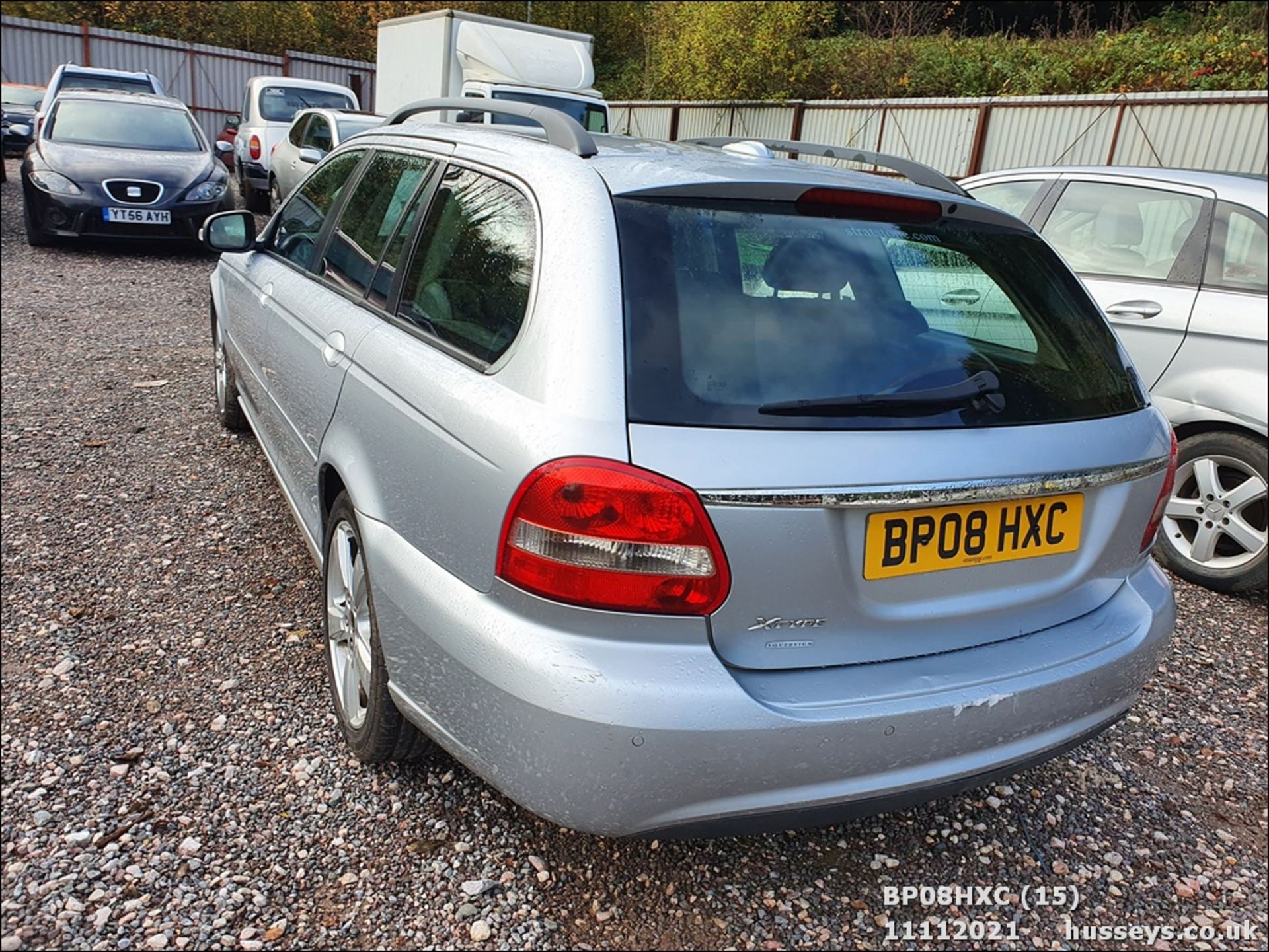 08/08 JAGUAR X-TYPE SOVEREIGN AUTO - 2198cc 5dr Estate (Silver, 190k) - Image 15 of 27