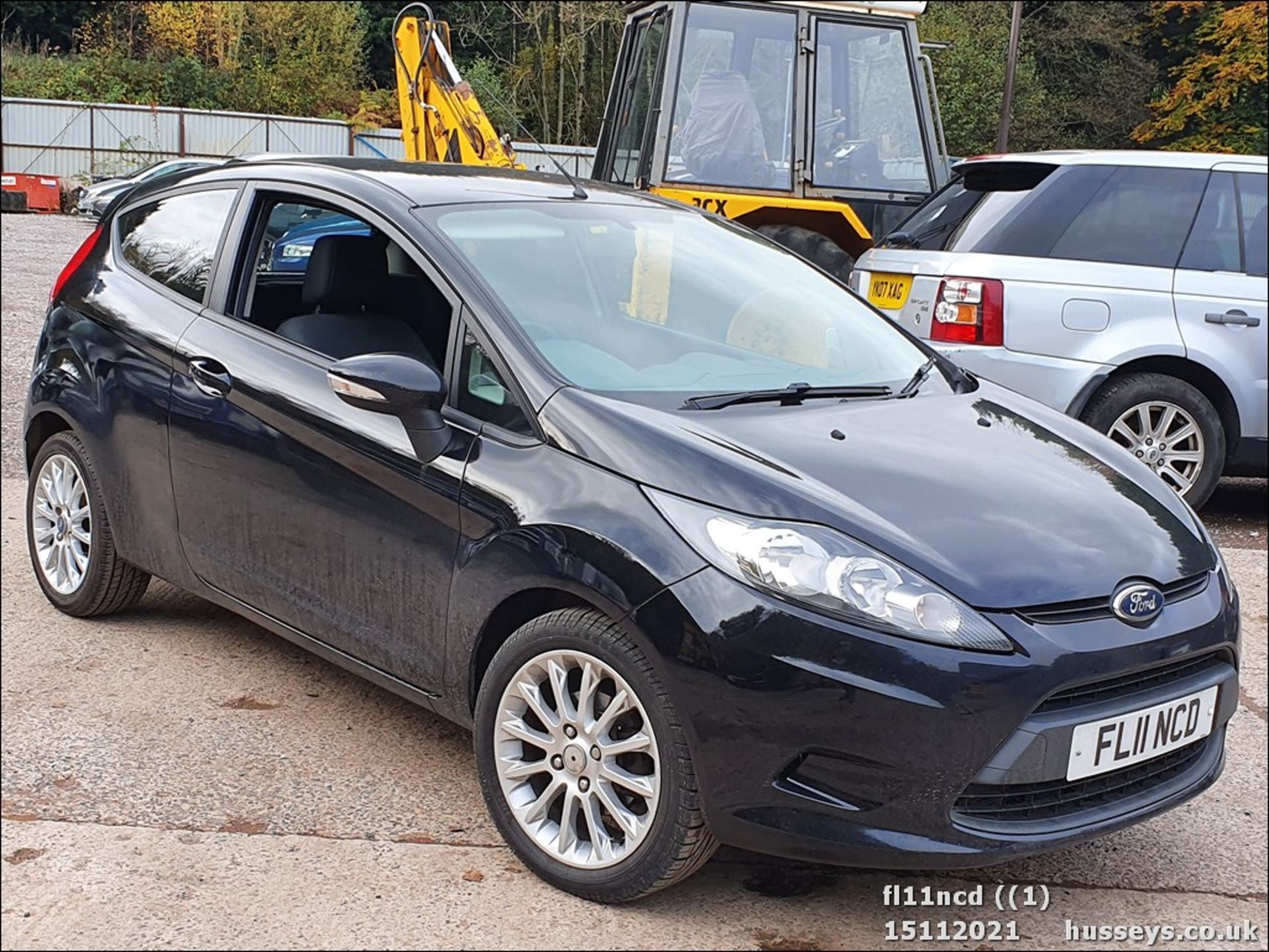 11/11 FORD FIESTA EDGE TDCI 70 - 1399cc 3dr Hatchback (Black, 154k)