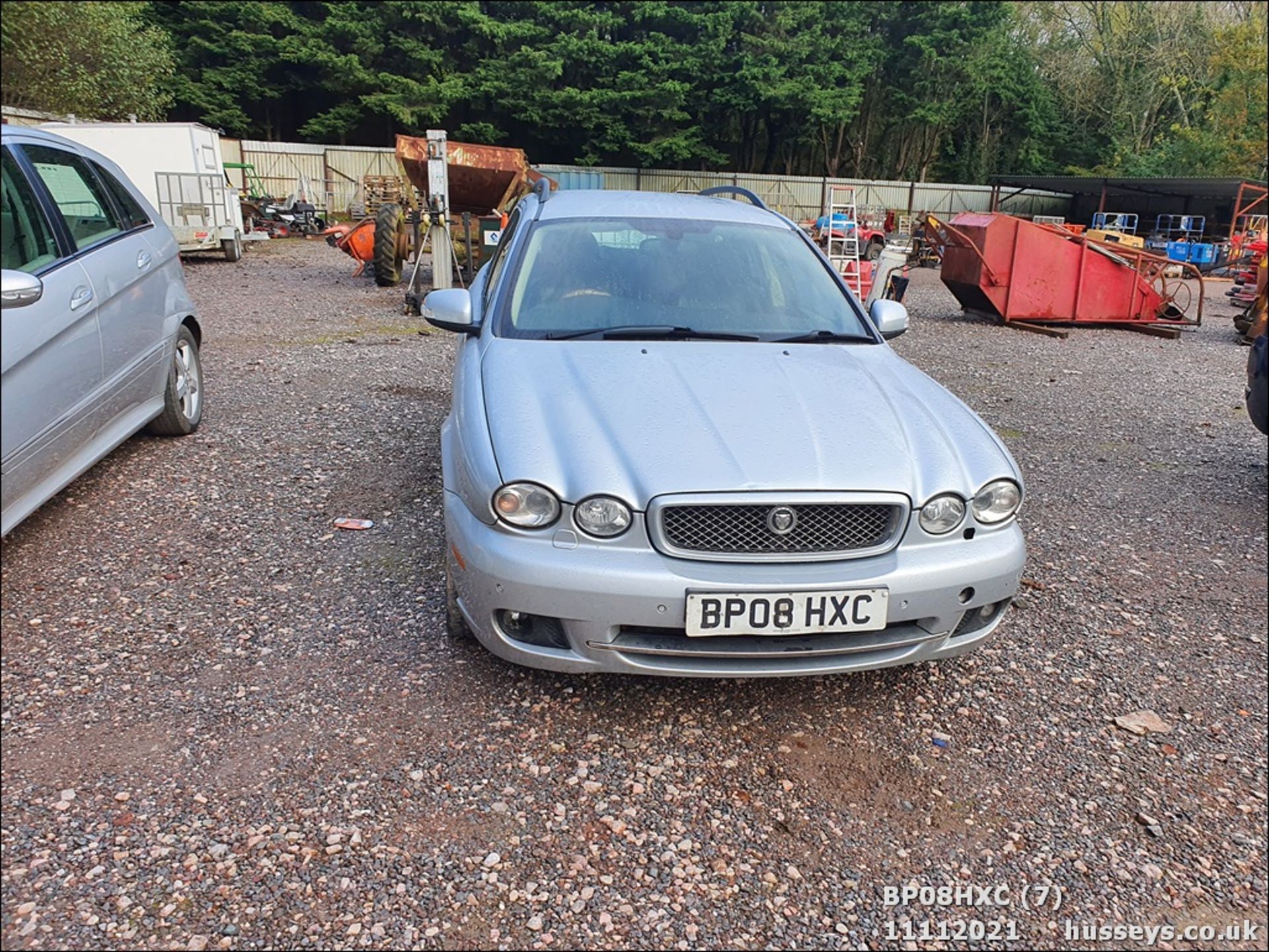 08/08 JAGUAR X-TYPE SOVEREIGN AUTO - 2198cc 5dr Estate (Silver, 190k) - Image 7 of 27