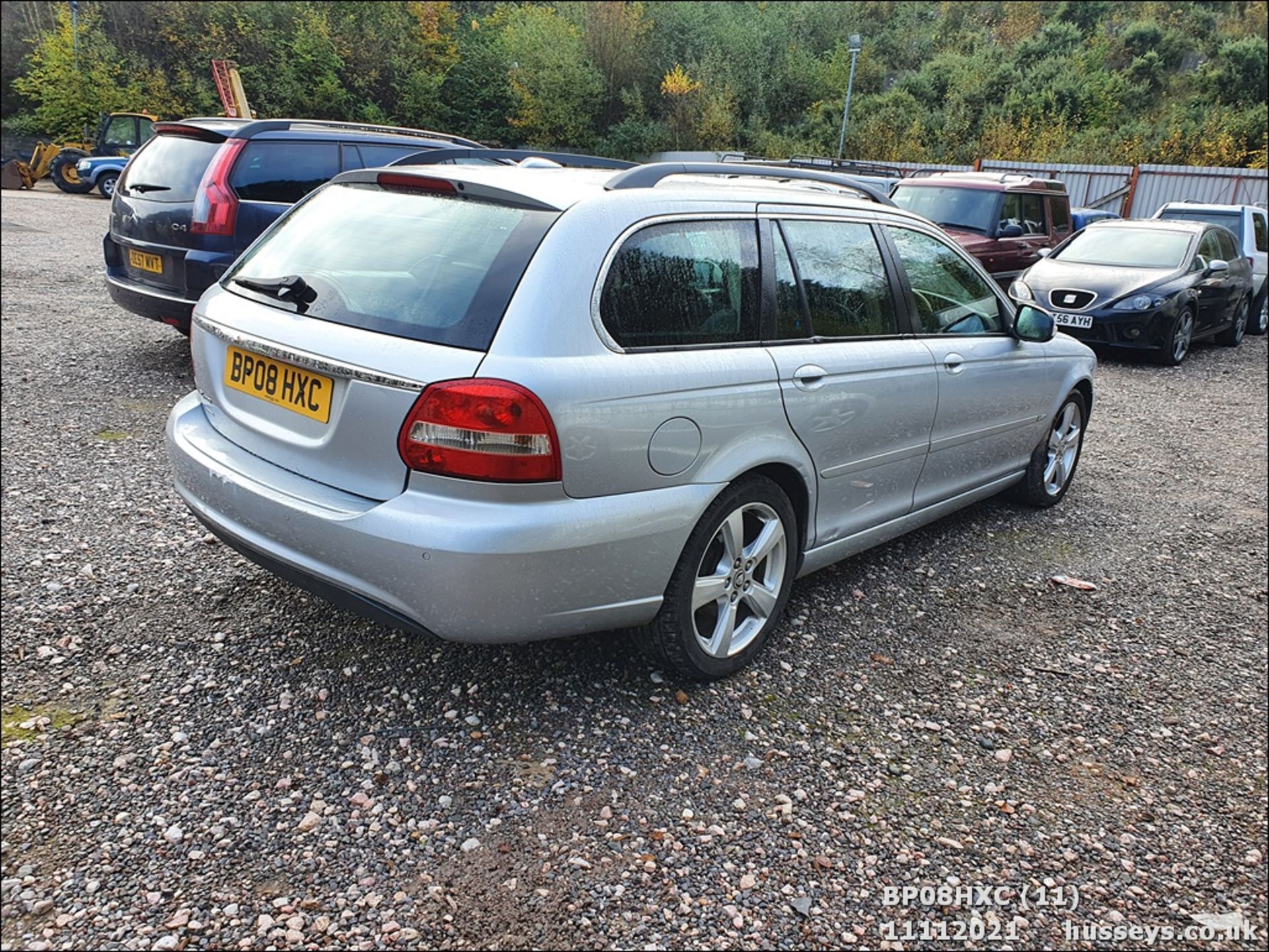 08/08 JAGUAR X-TYPE SOVEREIGN AUTO - 2198cc 5dr Estate (Silver, 190k) - Image 11 of 27