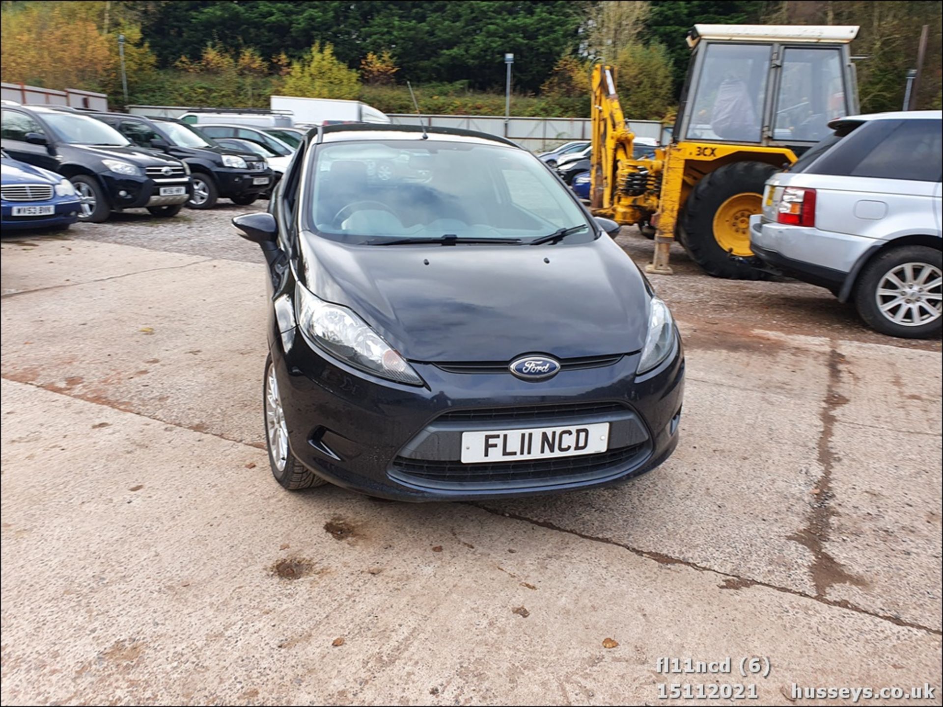 11/11 FORD FIESTA EDGE TDCI 70 - 1399cc 3dr Hatchback (Black, 154k) - Image 6 of 27