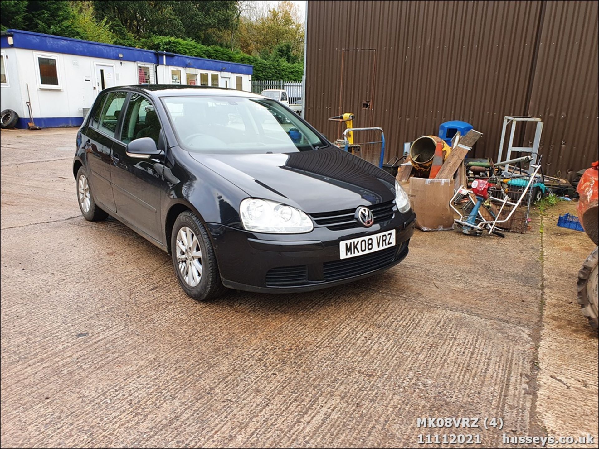 08/08 VOLKSWAGEN GOLF MATCH TDI 105 - 1896cc 5dr Hatchback (Black, 154k) - Image 4 of 24