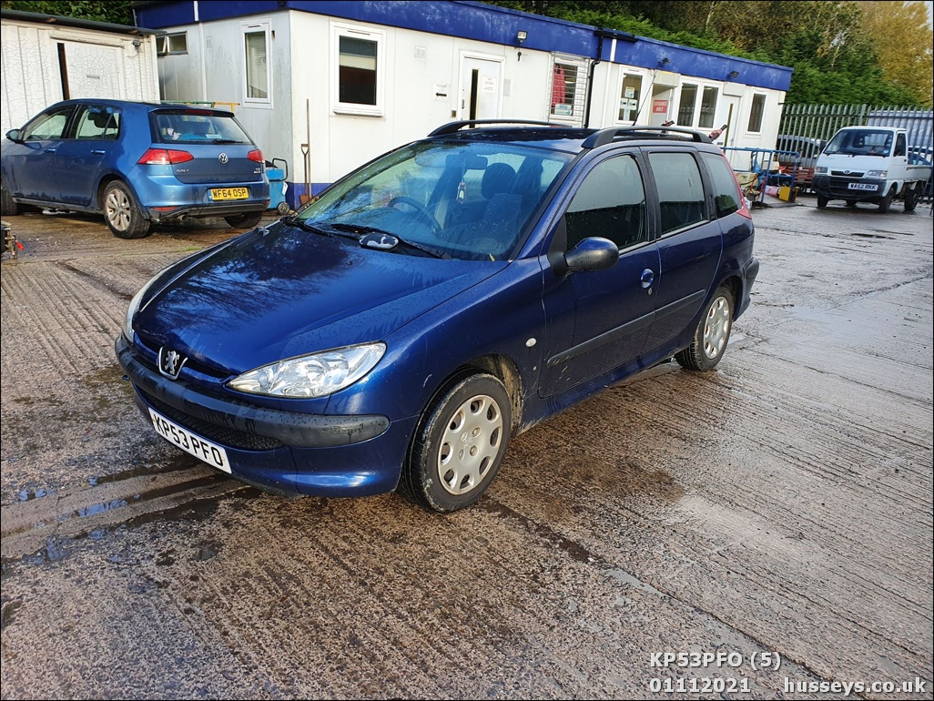 03/53 PEUGEOT 206 SW S - 1360cc 5dr Estate (Blue) - Image 5 of 16