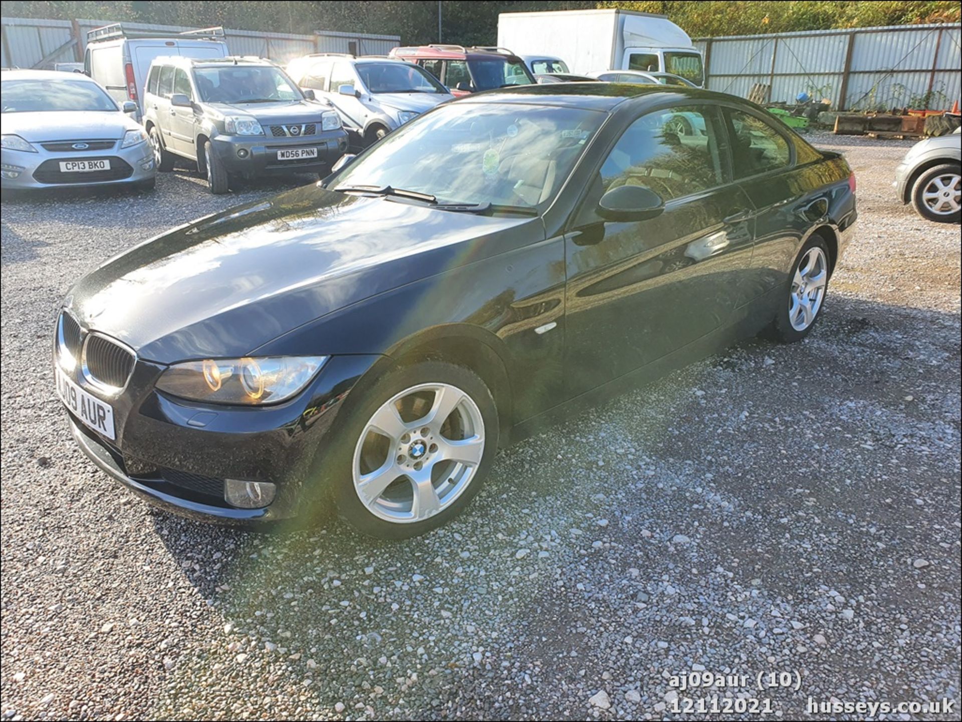 09/09 BMW 320I SE - 1995cc 2dr Coupe (Black, 125k) - Image 9 of 29