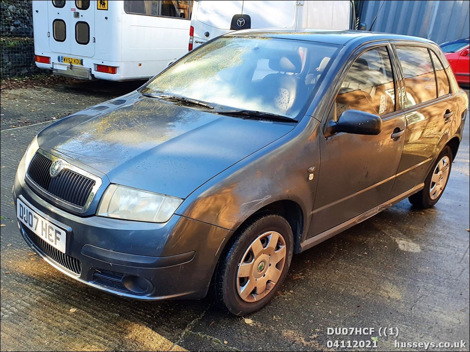 07/07 SKODA FABIA CLASSIC 12V HTP - 1198cc 5dr Hatchback (Grey, 114k)