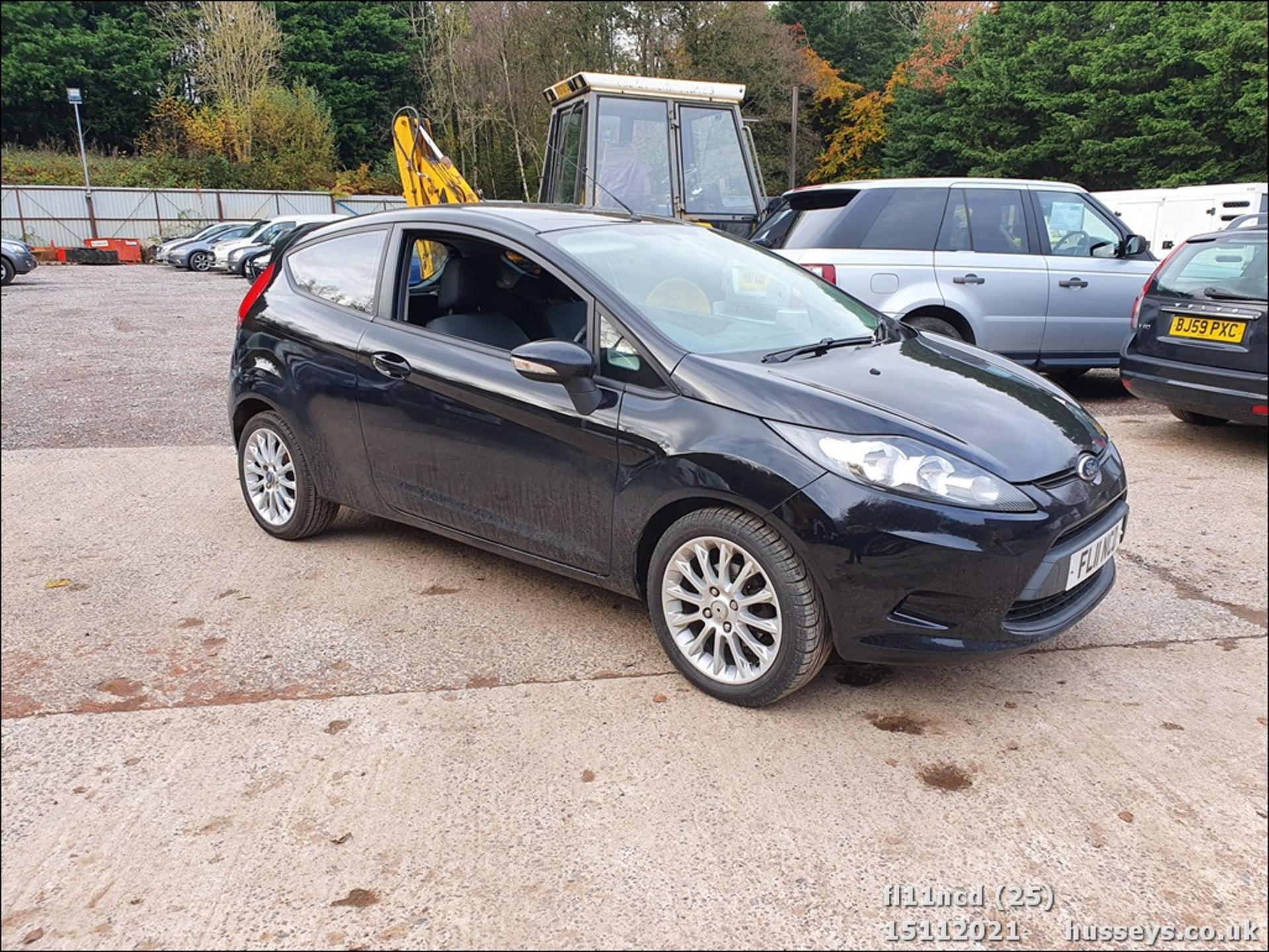 11/11 FORD FIESTA EDGE TDCI 70 - 1399cc 3dr Hatchback (Black, 154k) - Image 25 of 27