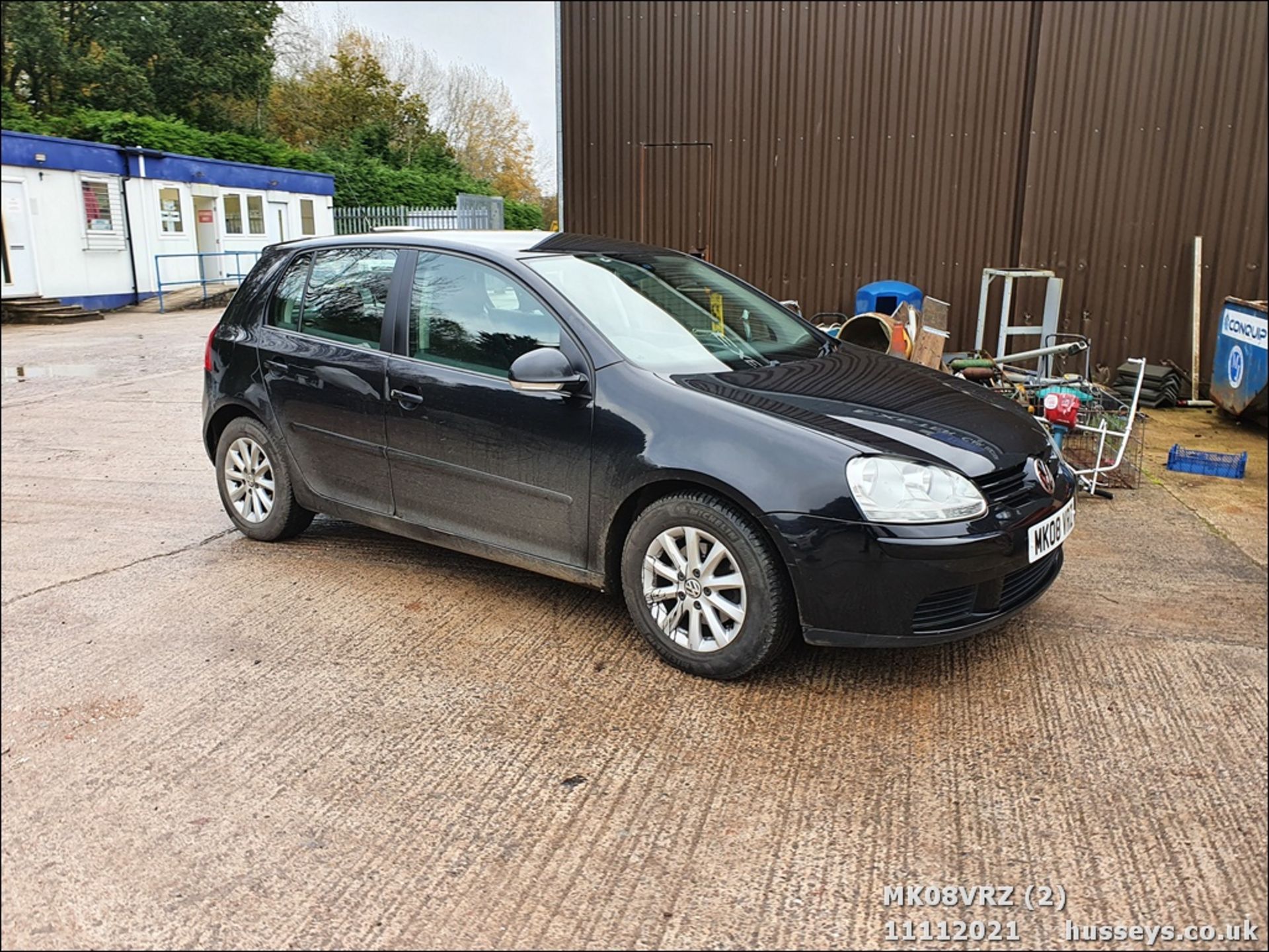 08/08 VOLKSWAGEN GOLF MATCH TDI 105 - 1896cc 5dr Hatchback (Black, 154k) - Image 3 of 24