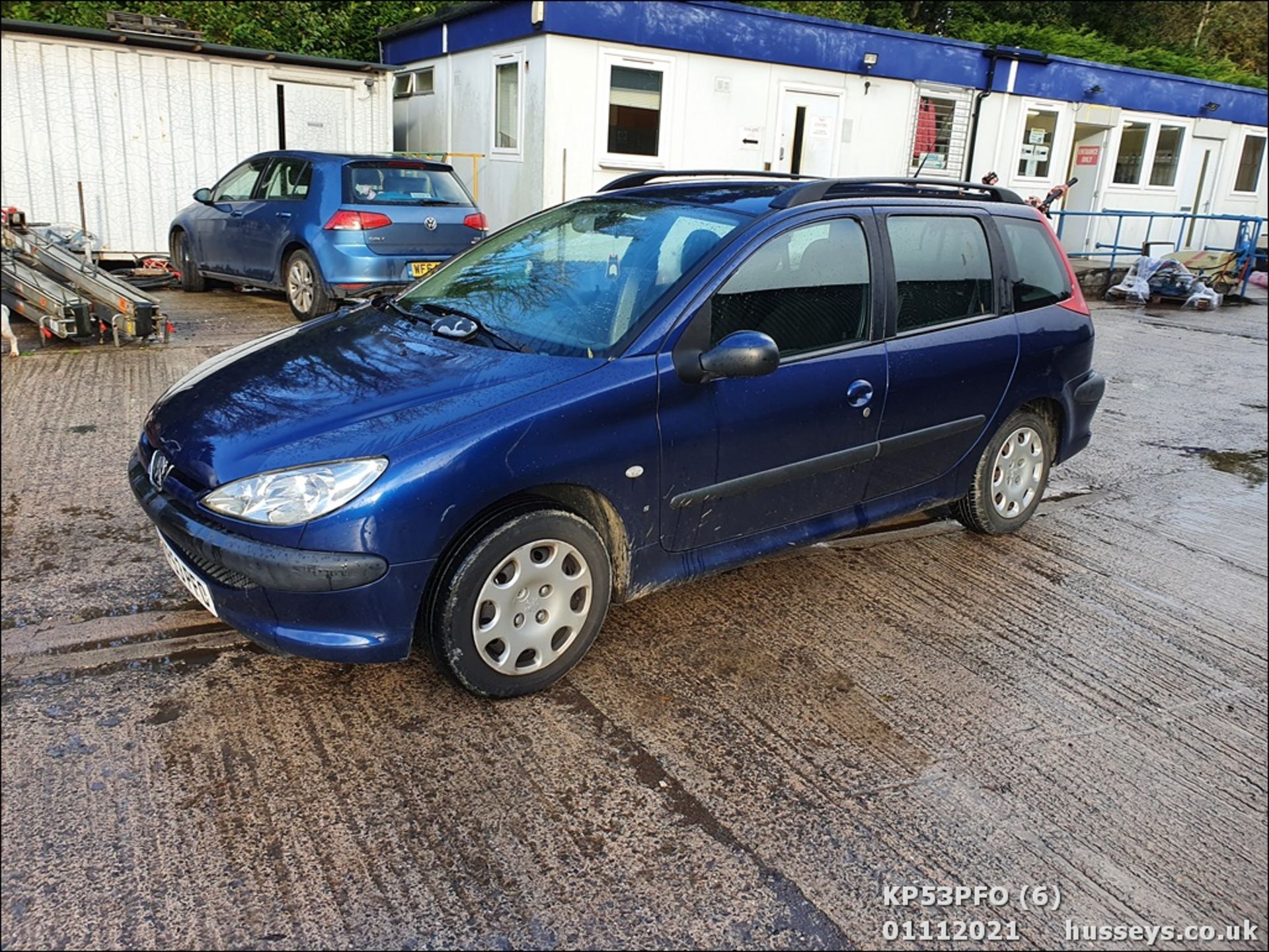 03/53 PEUGEOT 206 SW S - 1360cc 5dr Estate (Blue) - Image 6 of 16