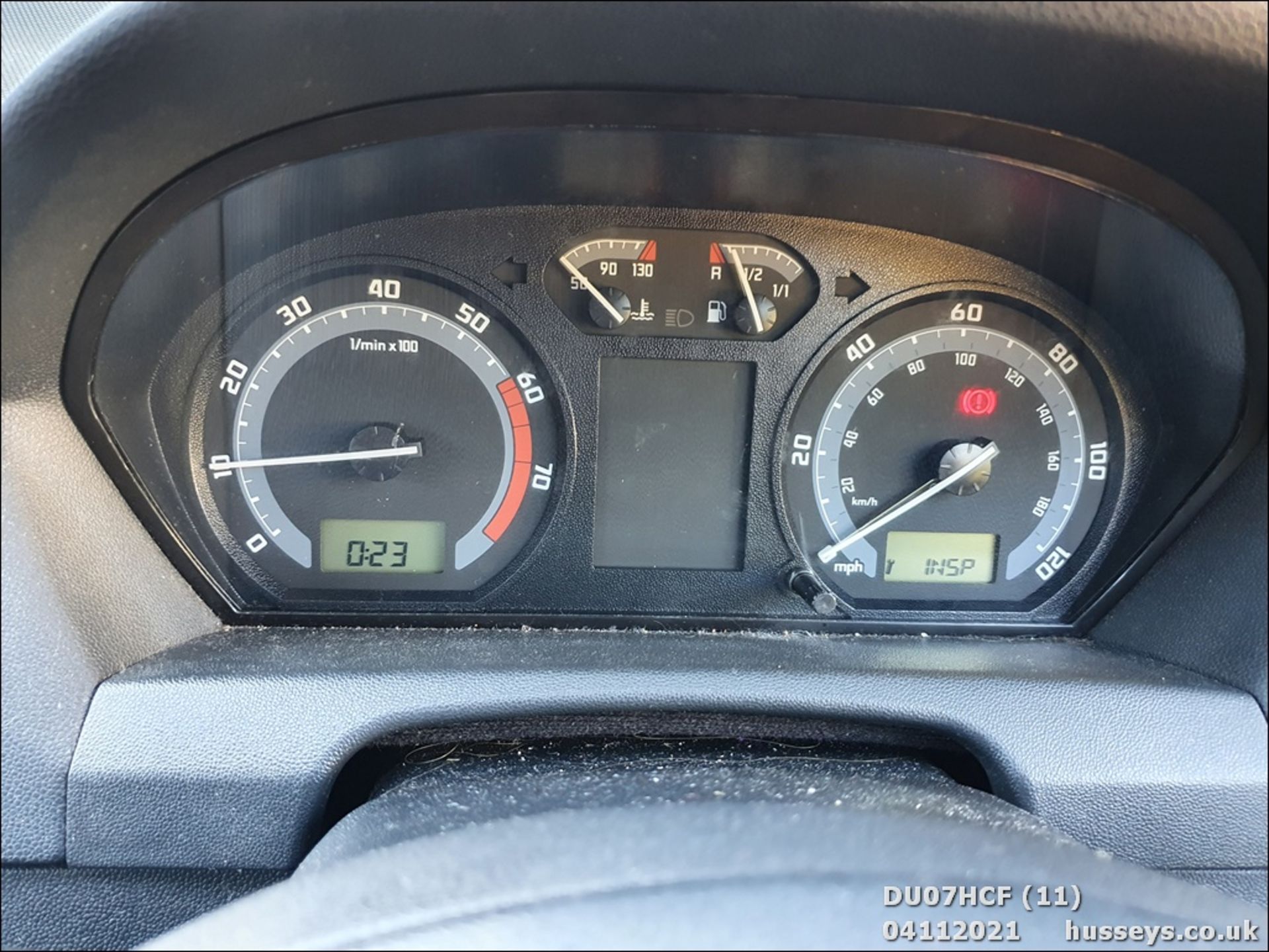 07/07 SKODA FABIA CLASSIC 12V HTP - 1198cc 5dr Hatchback (Grey, 114k) - Image 11 of 16