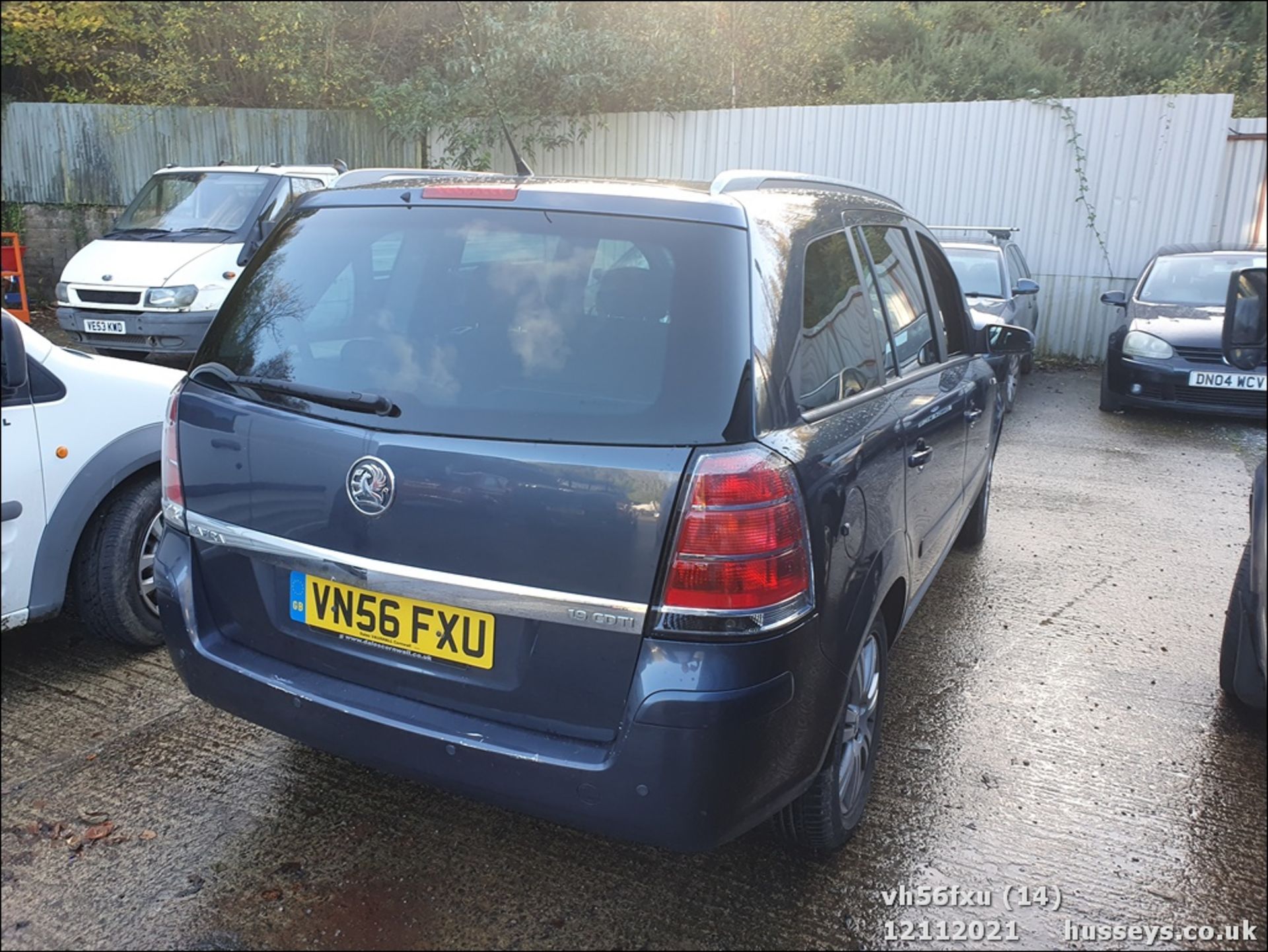 06/56 VAUXHALL ZAFIRA ENERGY CDTI - 1910cc 5dr MPV (Blue, 126k) - Image 14 of 26