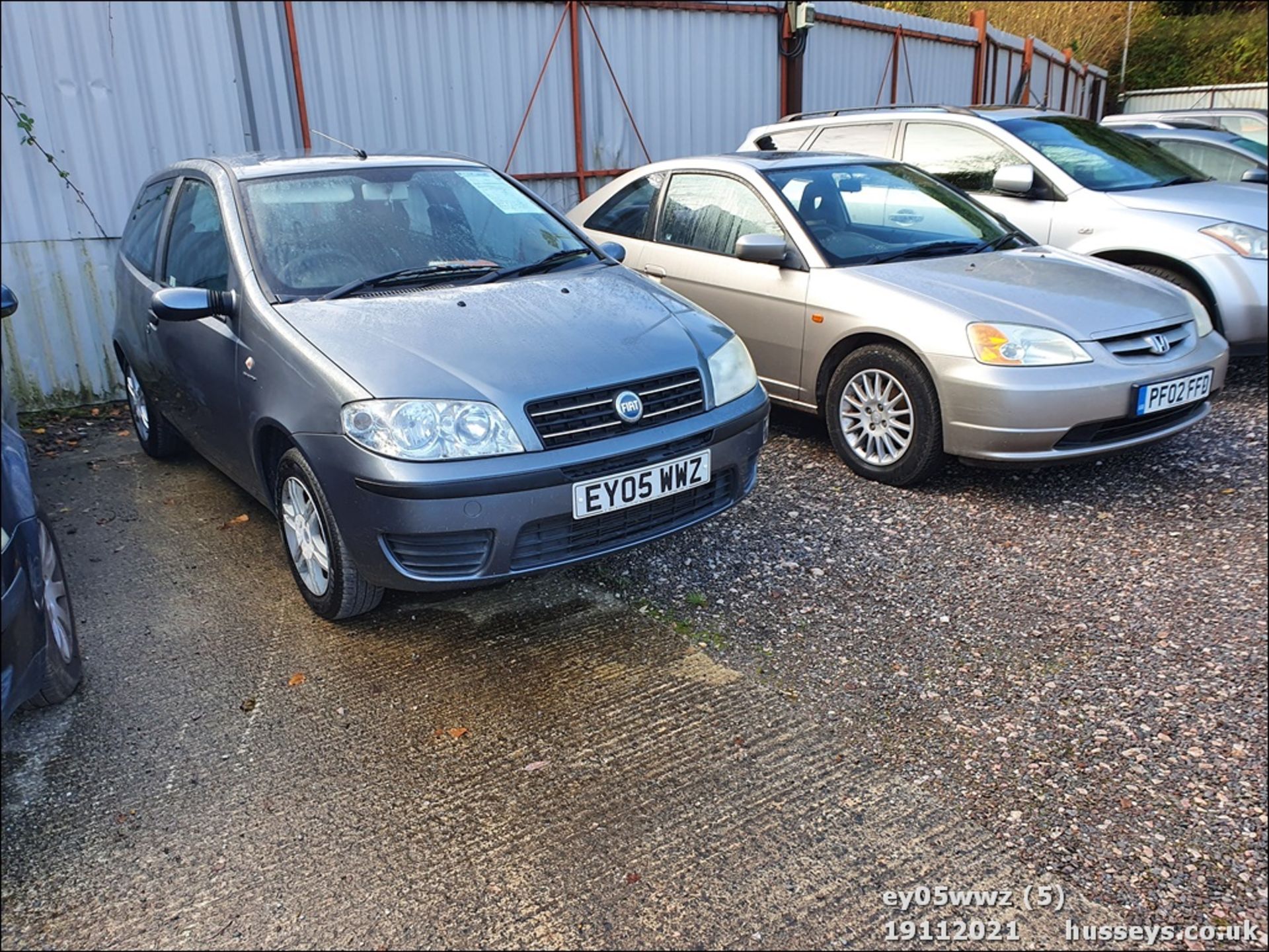 05/05 FIAT PUNTO DYNAMIC 8V - 1242cc 3dr Hatchback (Grey) - Image 4 of 20