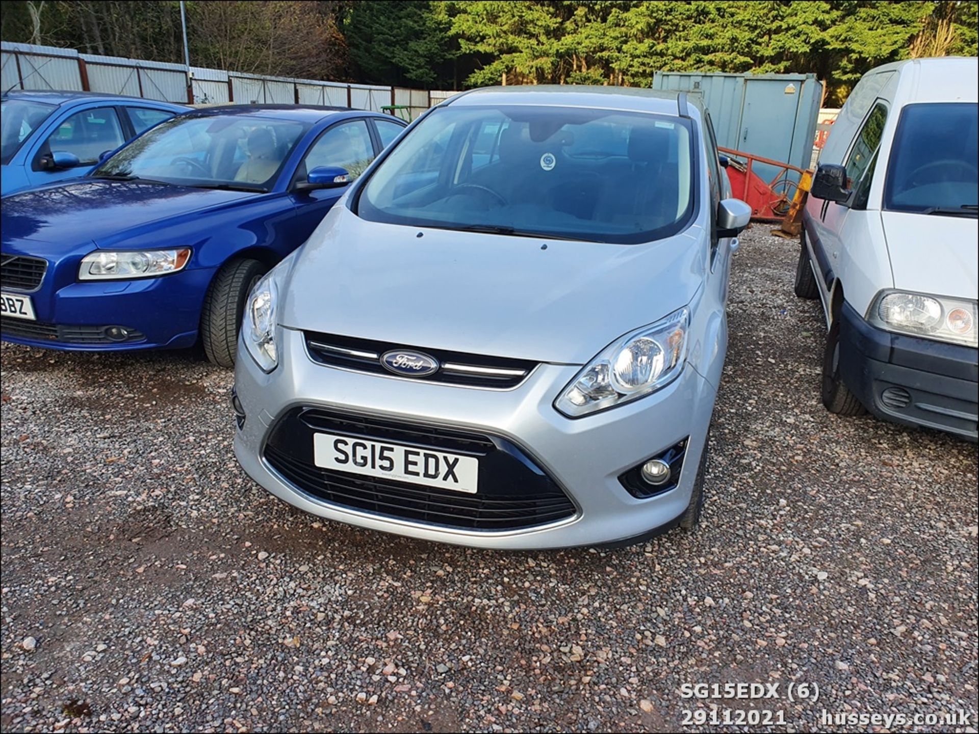 15/15 FORD GRAND C-MAX TITANIUM TDCI - 1560cc 5dr MPV (Silver, 121k) - Image 6 of 22