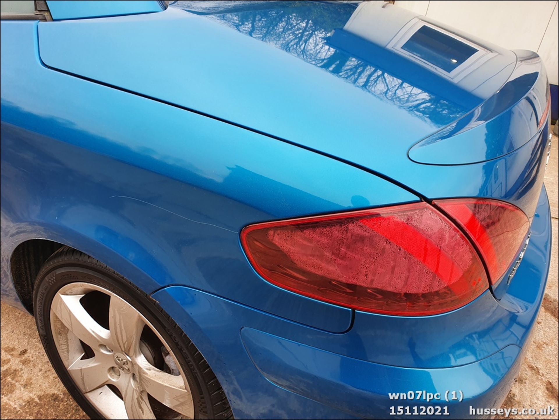 07/07 PEUGEOT 307 SPORT CC - 1997cc 2dr Convertible (Blue, 139k) - Image 2 of 27