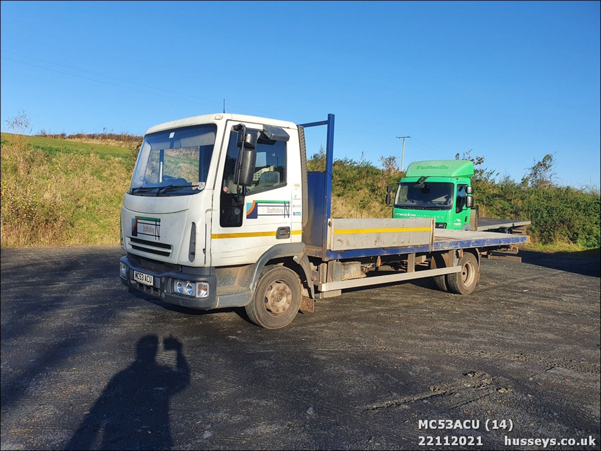 04/53 IVECO-FORD - 3920cc 2dr Flat Bed (White, 178k) - Image 9 of 24