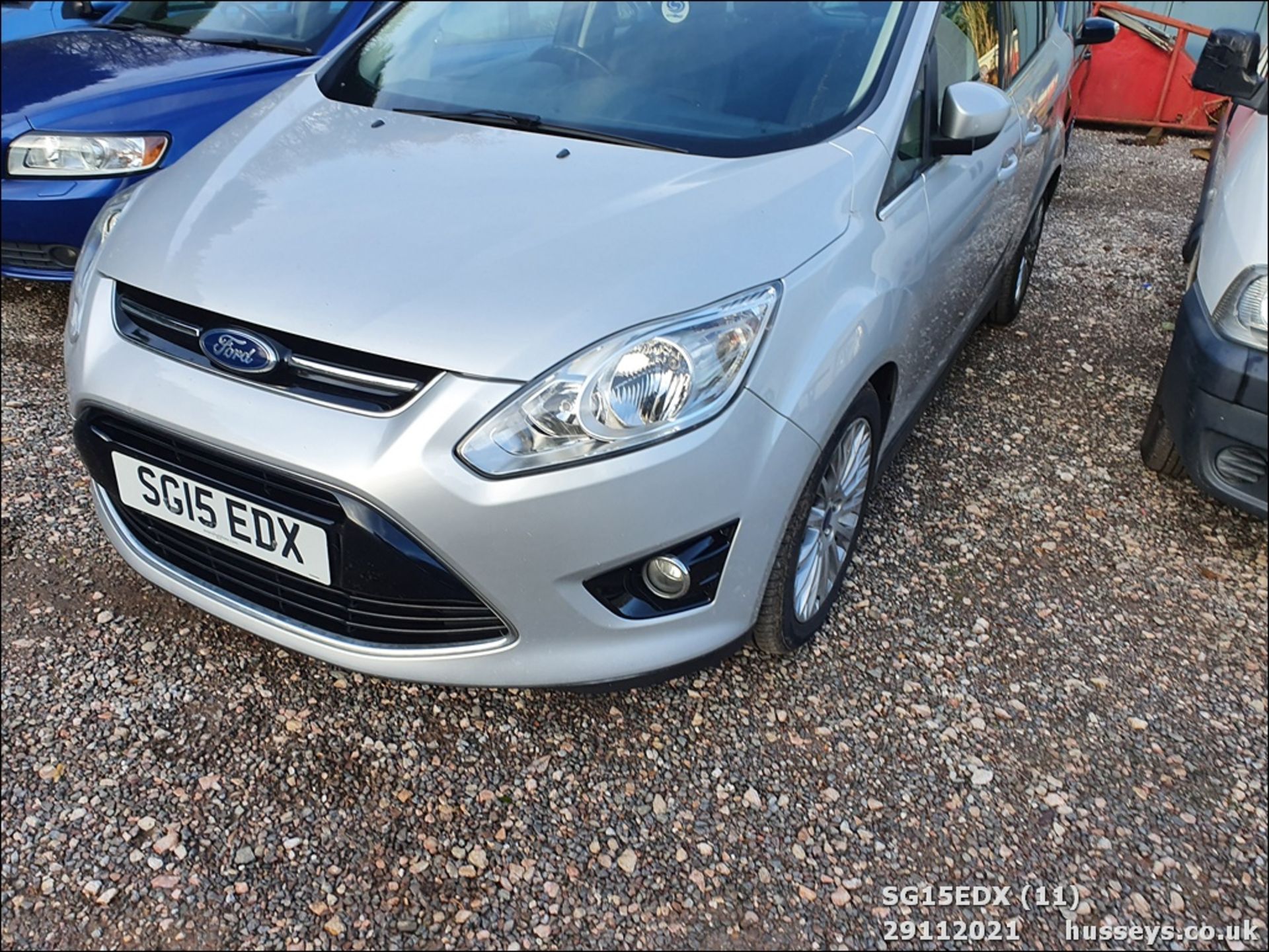 15/15 FORD GRAND C-MAX TITANIUM TDCI - 1560cc 5dr MPV (Silver, 121k) - Image 11 of 22