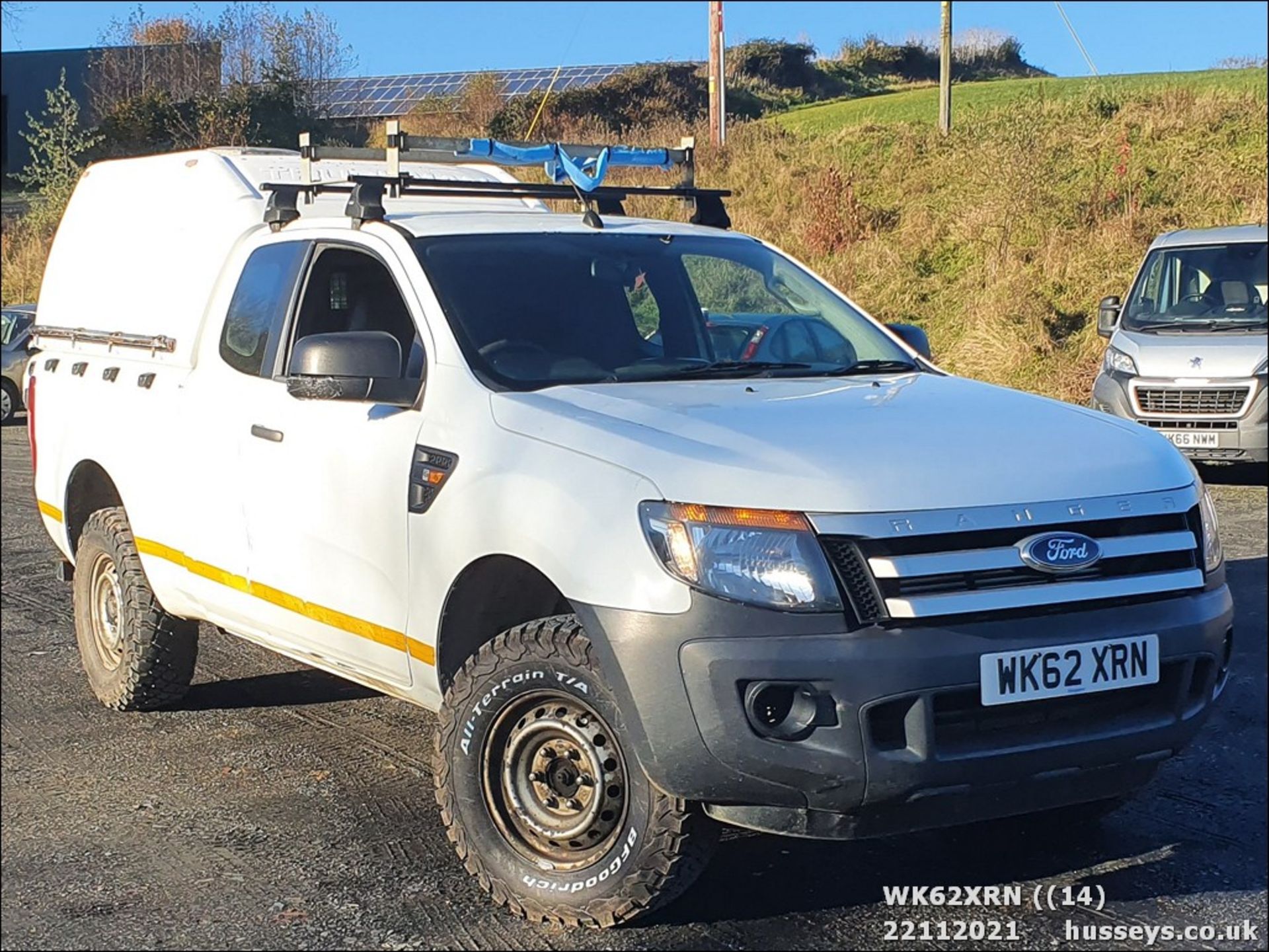 12/62 FORD RANGER XL 4X4 TDCI - 2198cc 5dr Pickup (White, 106k)