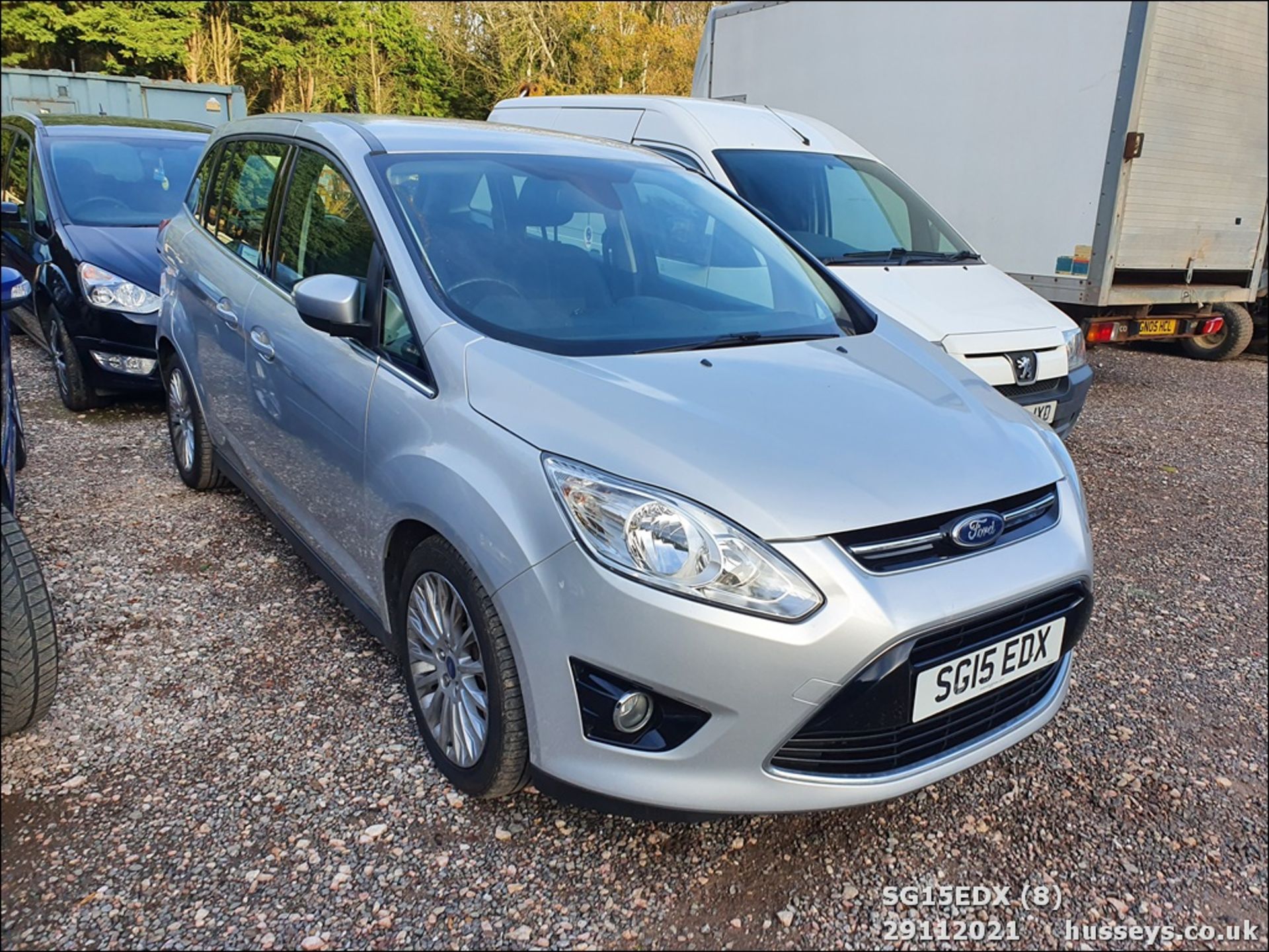 15/15 FORD GRAND C-MAX TITANIUM TDCI - 1560cc 5dr MPV (Silver, 121k) - Image 8 of 22