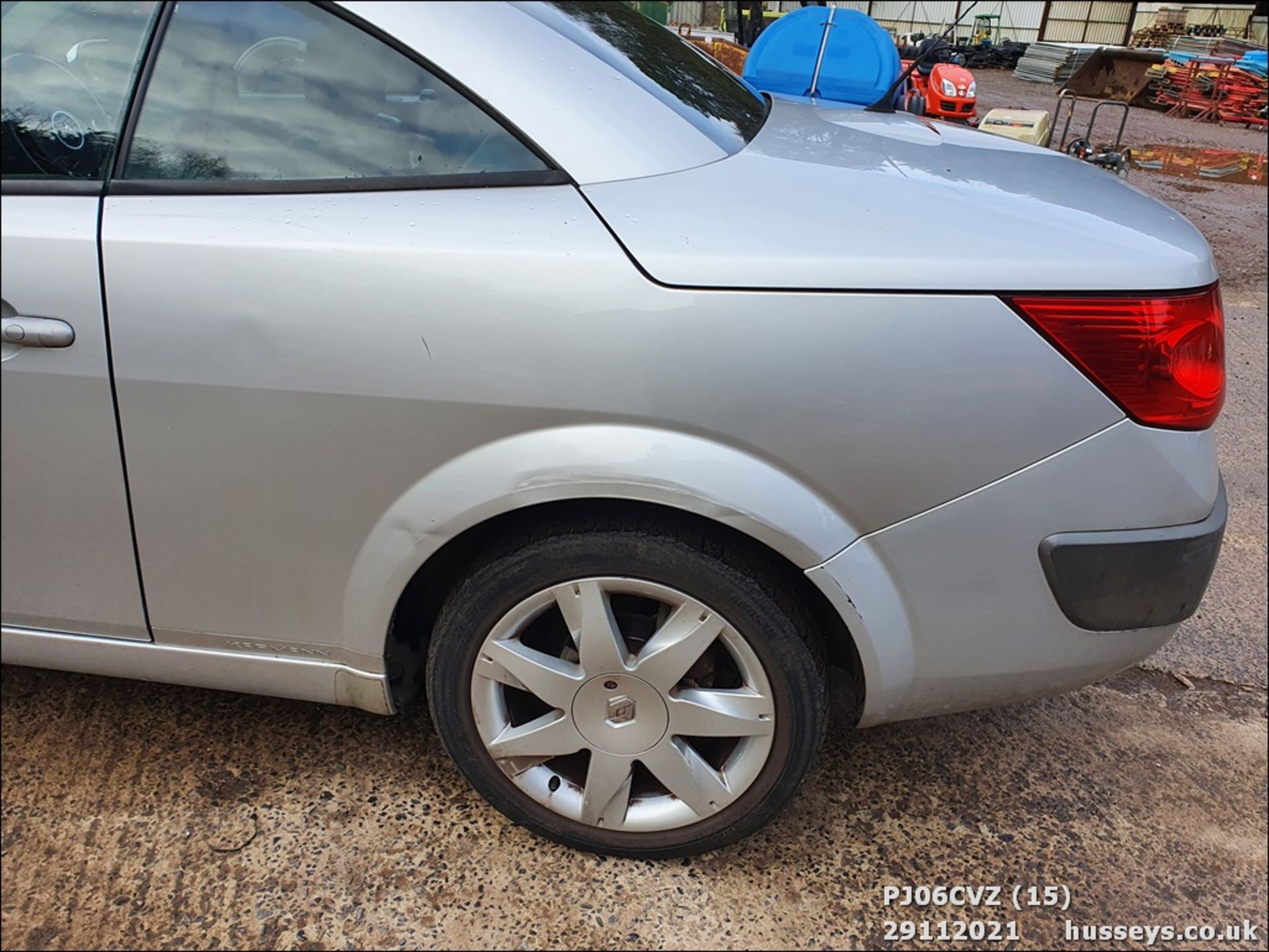 06/06 RENAULT MEGANE DYNAMIQUE - 1598cc 2dr Convertible (Silver, 73k) - Image 15 of 28