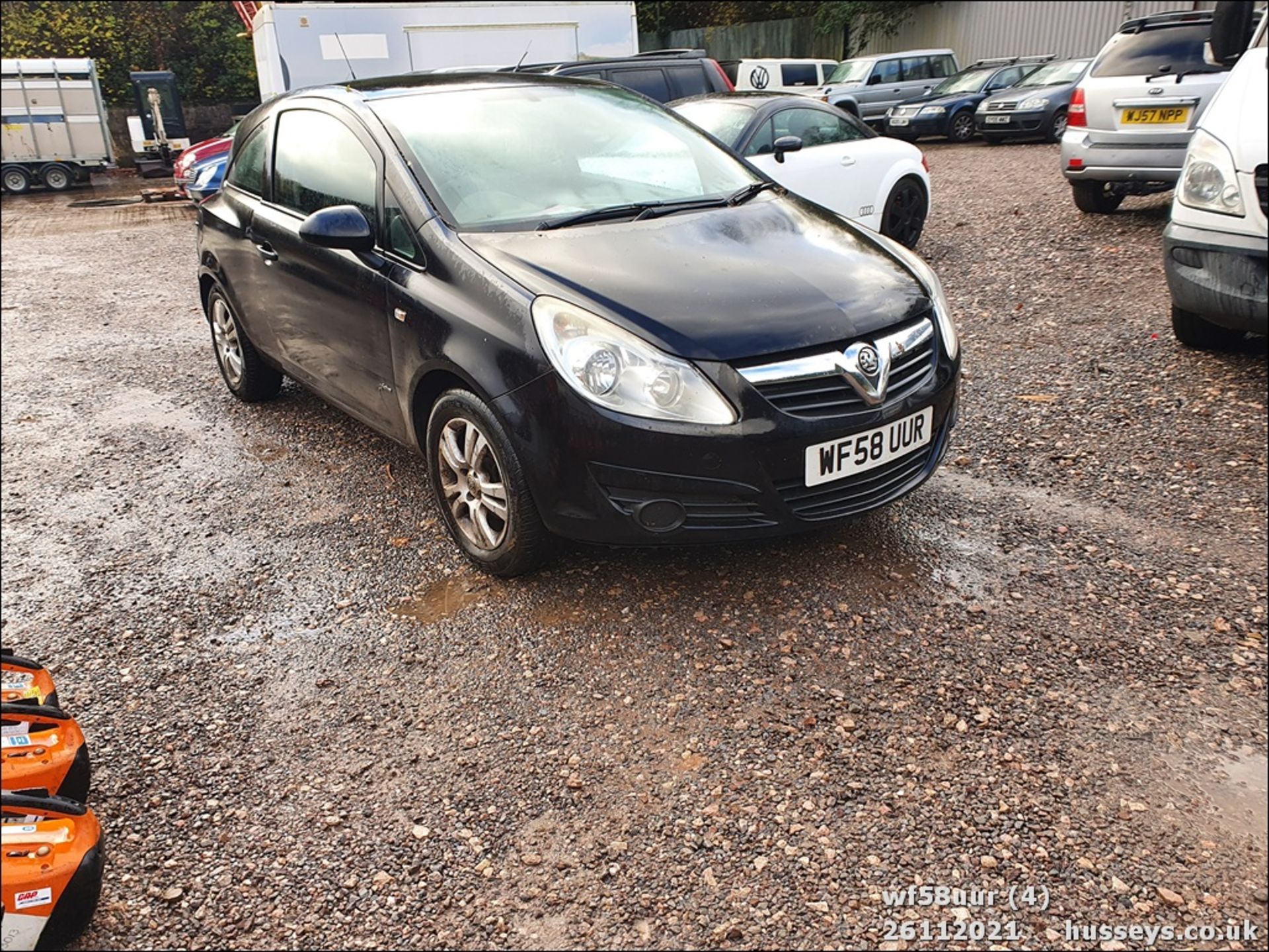 08/58 VAUXHALL CORSA ACTIVE - 998cc 3dr Hatchback (Black, 138k) - Image 4 of 17