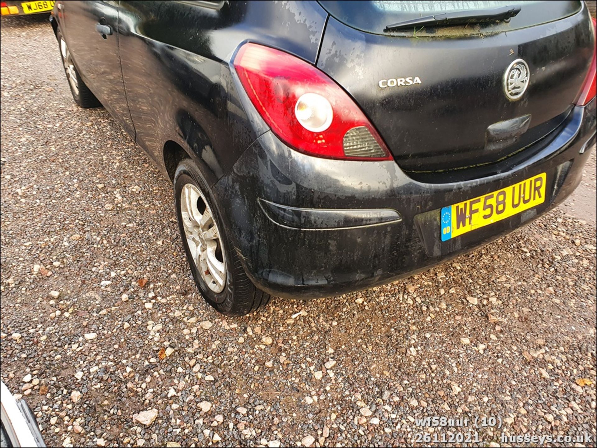 08/58 VAUXHALL CORSA ACTIVE - 998cc 3dr Hatchback (Black, 138k) - Image 10 of 17