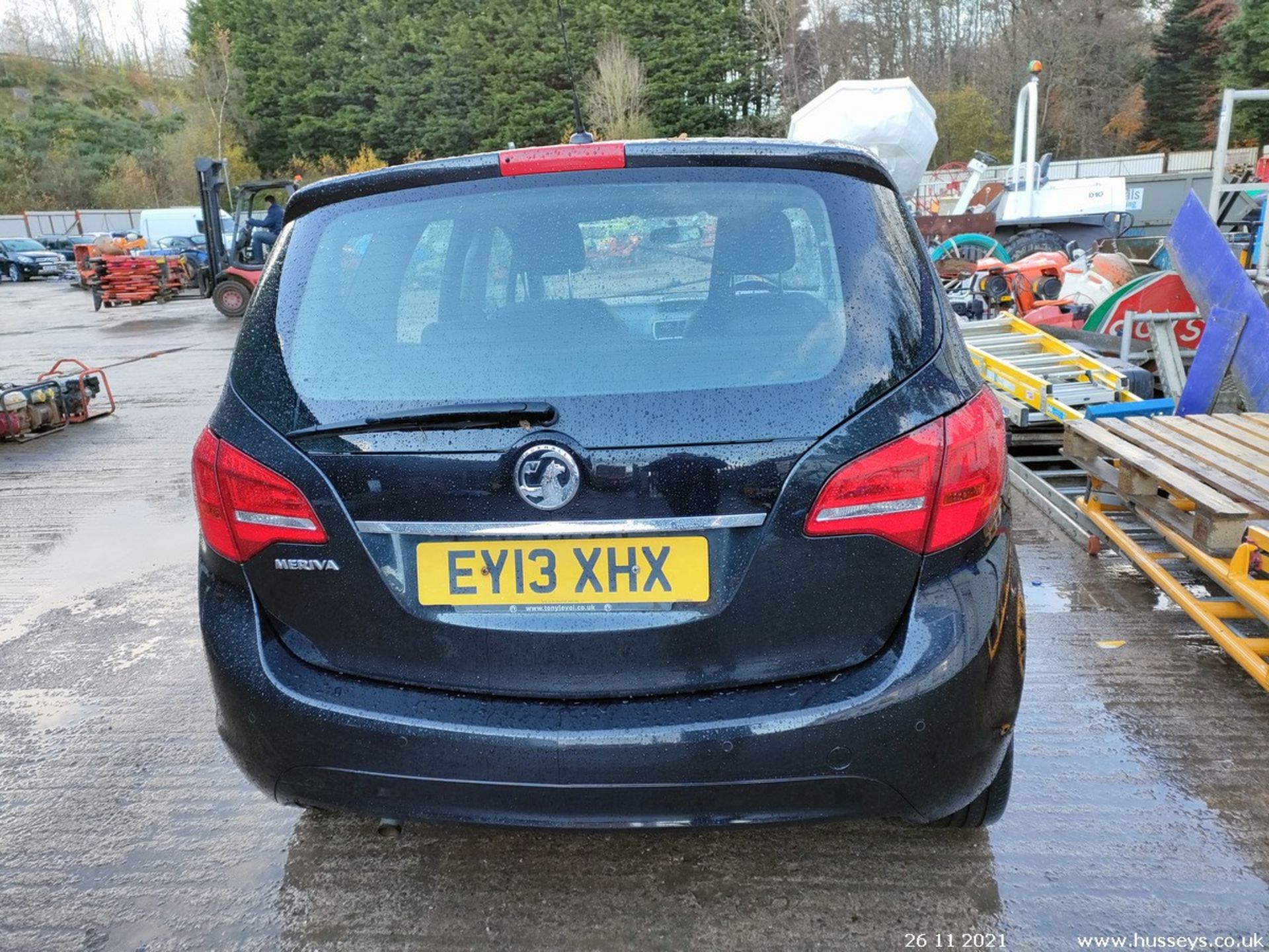 13/13 VAUXHALL MERIVA TECH LINE - 1398cc 5dr MPV (Black, 76k) - Image 9 of 17