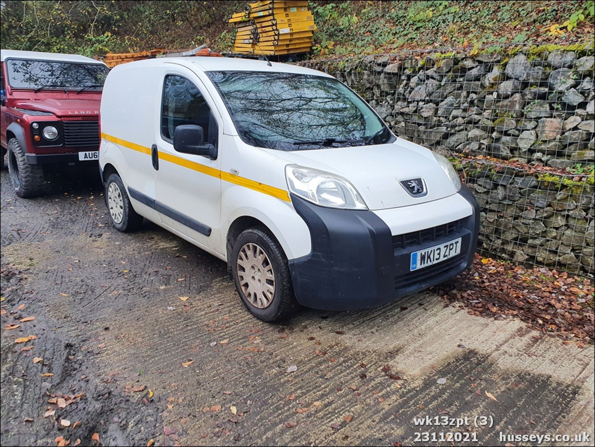 13/13 PEUGEOT BIPPER SE HDI - 1248cc 5dr Van (White, 125k) - Image 3 of 34