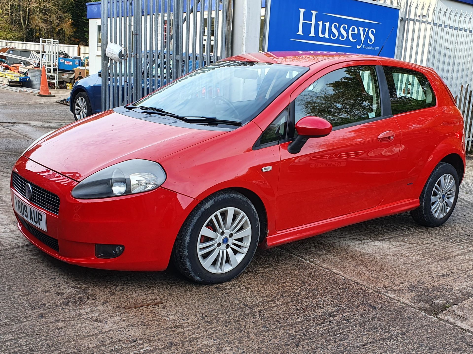 09/09 FIAT G PUNTO SPORTING MULTIJET - 1910cc 3dr Hatchback (Red, 105k)