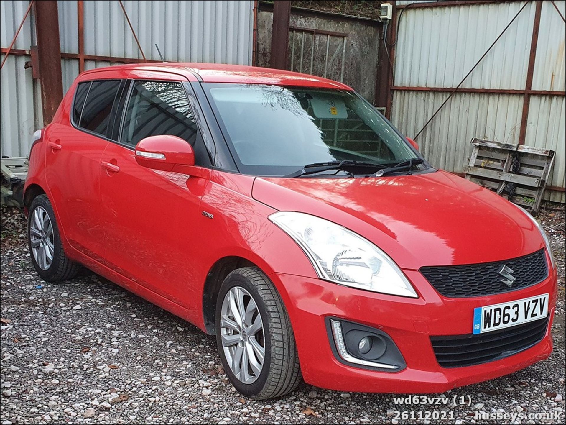 14/63 SUZUKI SWIFT SZ4 DDIS - 1248cc 5dr Hatchback (Red, 119k)