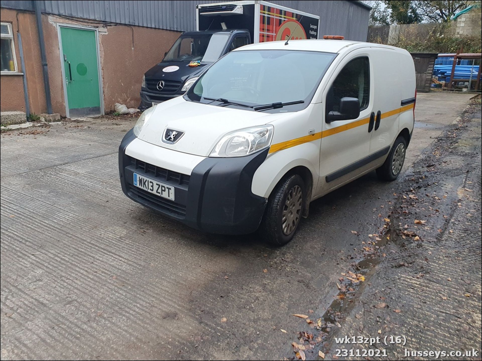 13/13 PEUGEOT BIPPER SE HDI - 1248cc 5dr Van (White, 125k) - Image 16 of 34