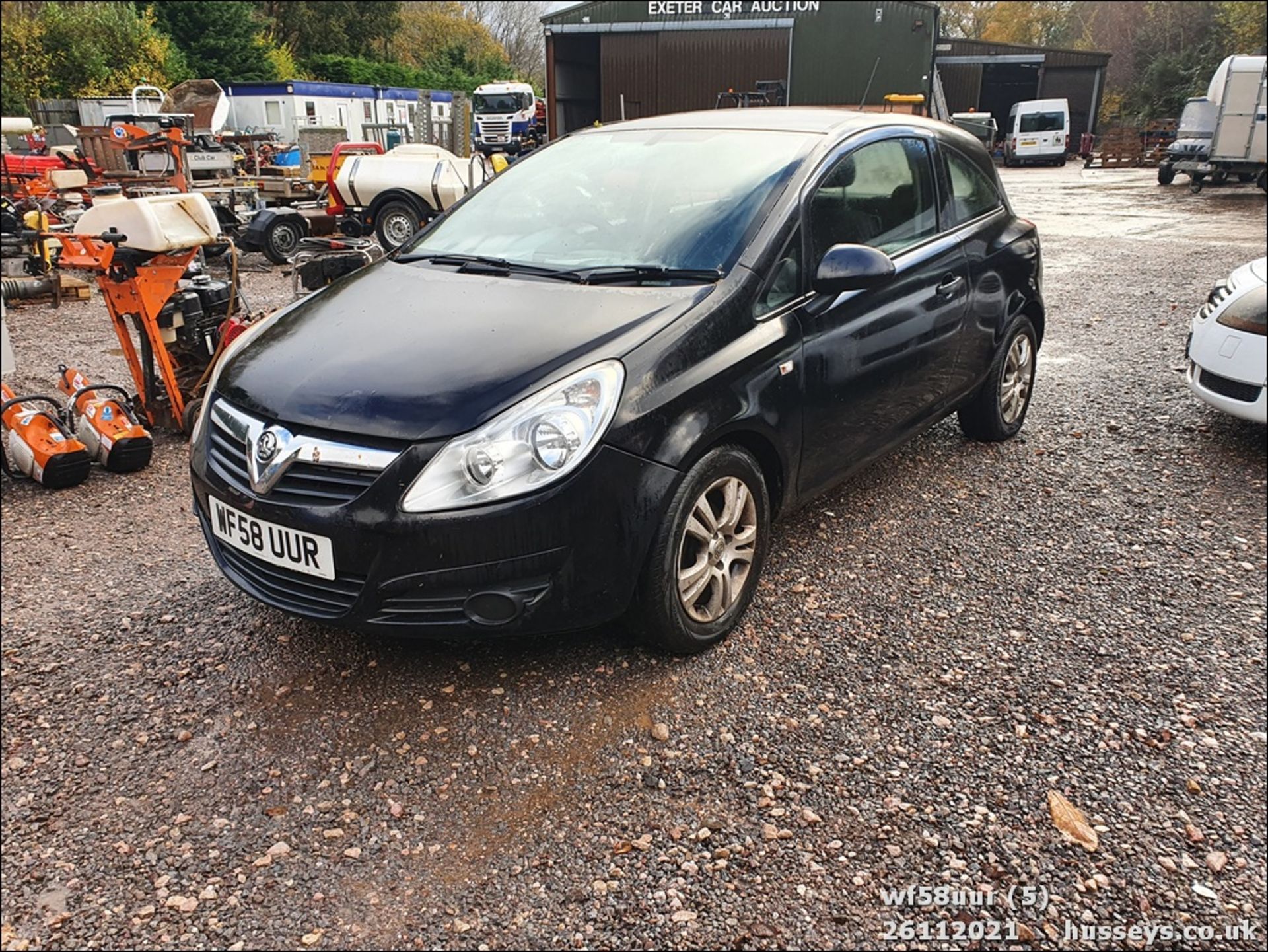 08/58 VAUXHALL CORSA ACTIVE - 998cc 3dr Hatchback (Black, 138k) - Image 5 of 17