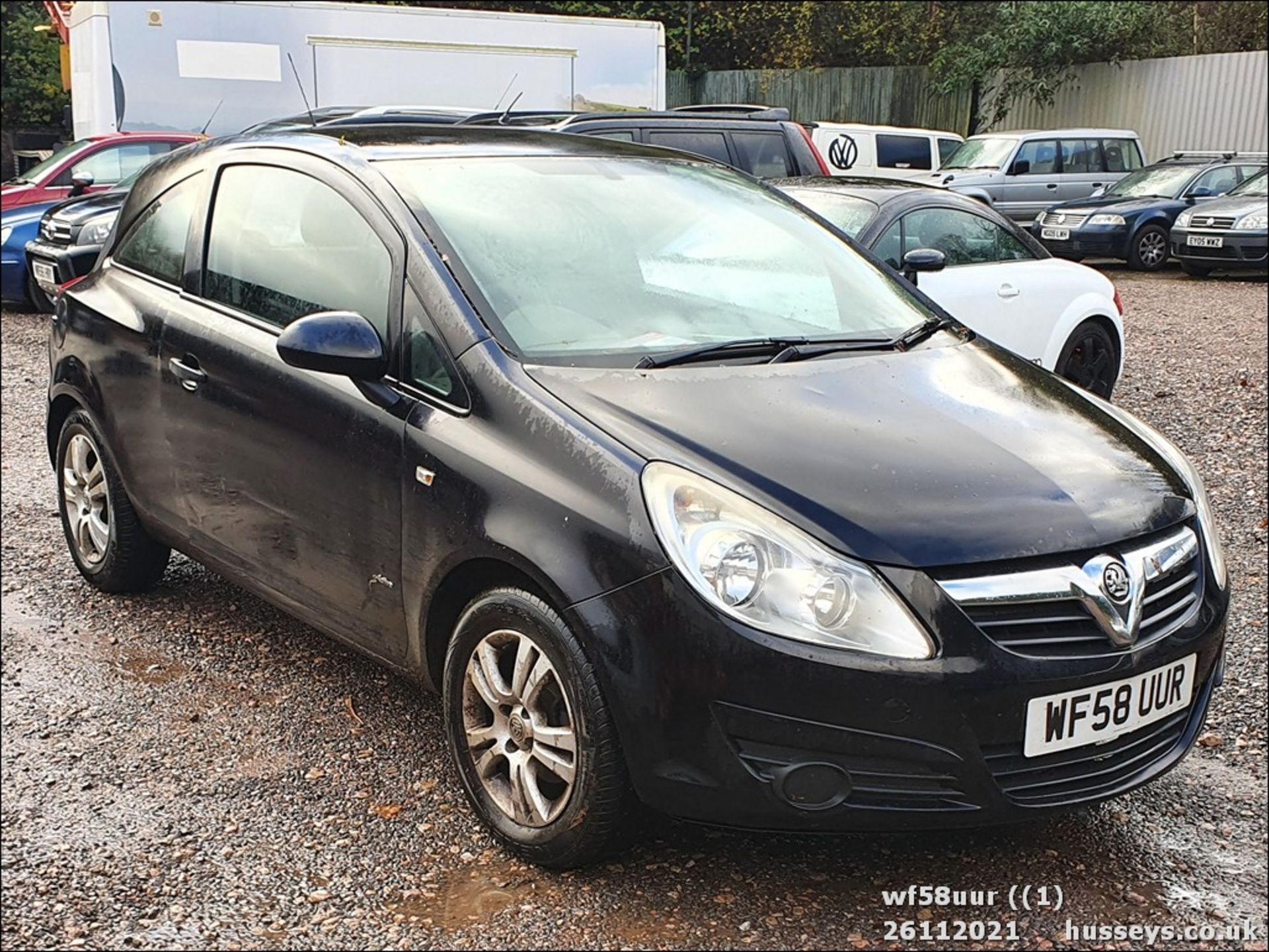 08/58 VAUXHALL CORSA ACTIVE - 998cc 3dr Hatchback (Black, 138k)