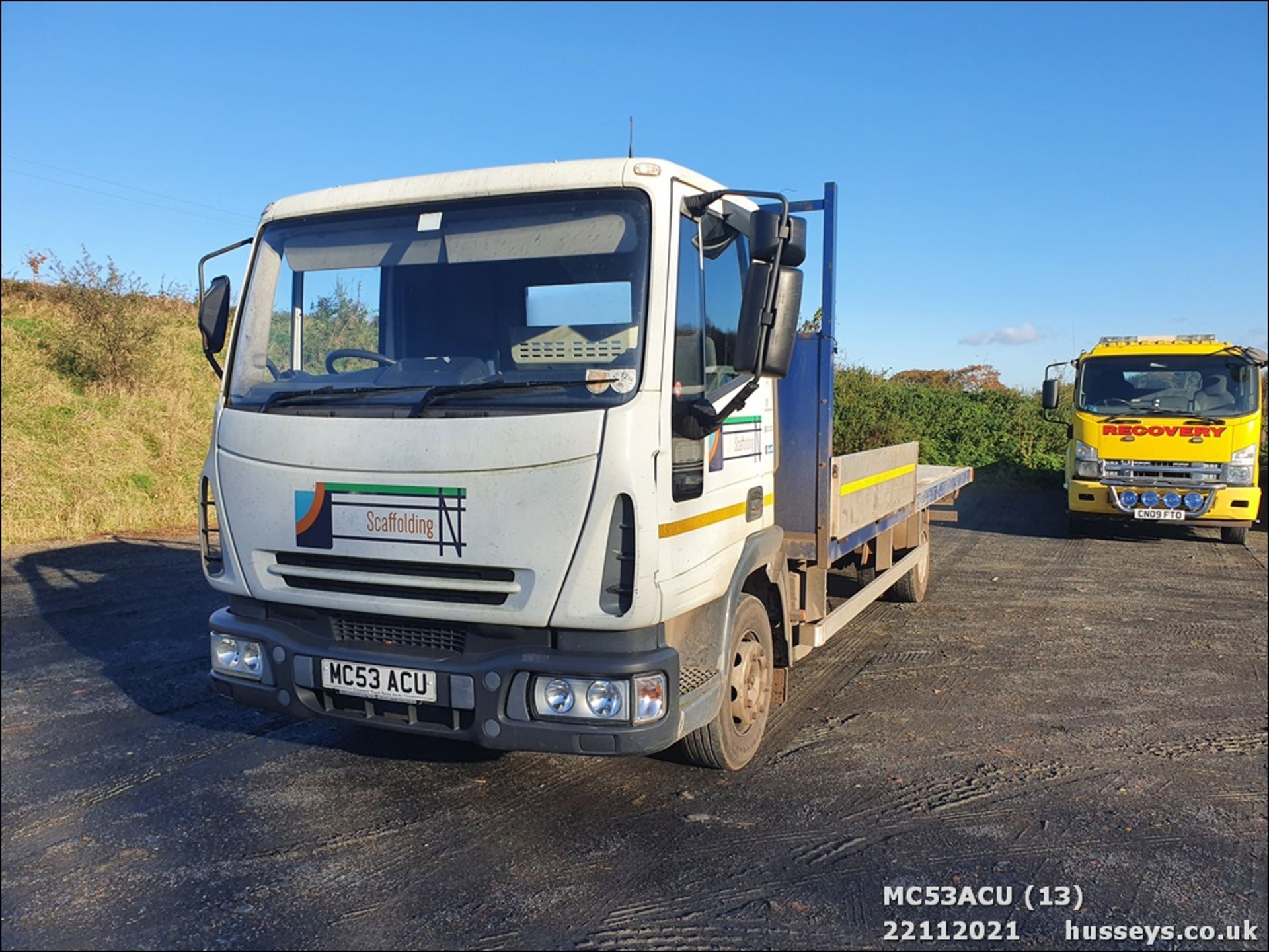 04/53 IVECO-FORD - 3920cc 2dr Flat Bed (White, 178k) - Image 8 of 24